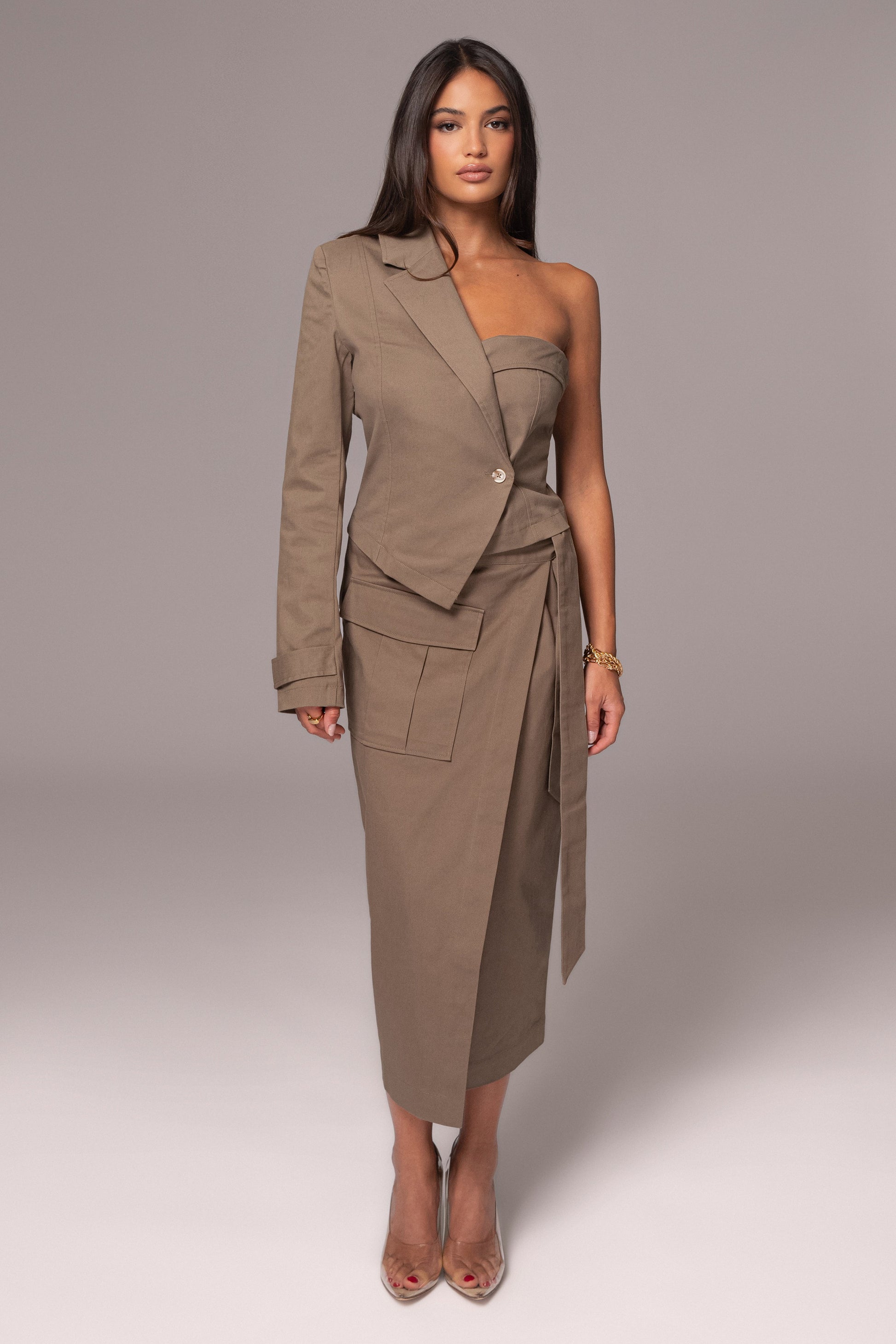 Olive City Life Cargo Skirt JLUXLABEL