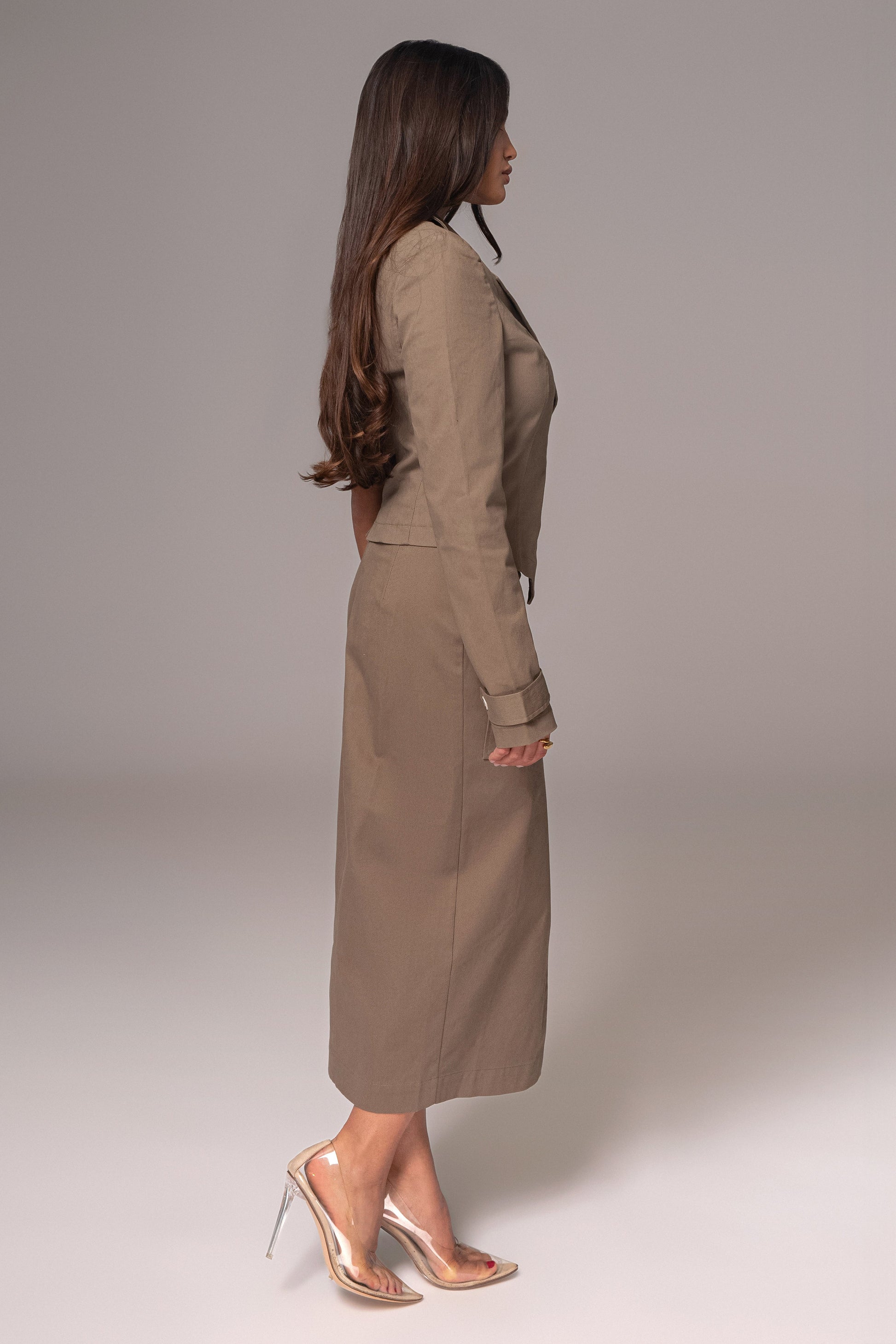 Olive Amal One Shoulder Top JLUXLABEL
