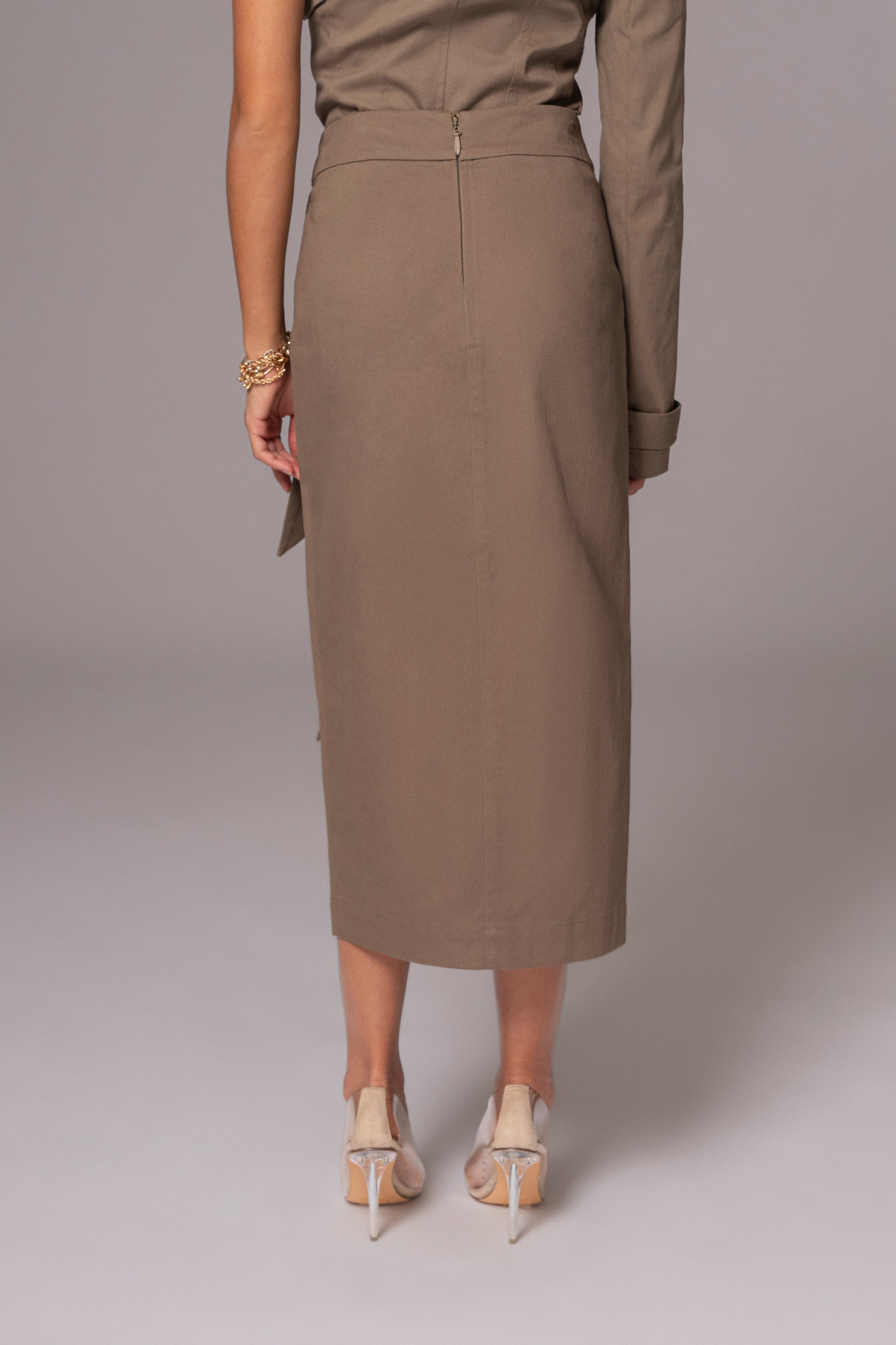 Olive City Life Cargo Skirt JLUXLABEL