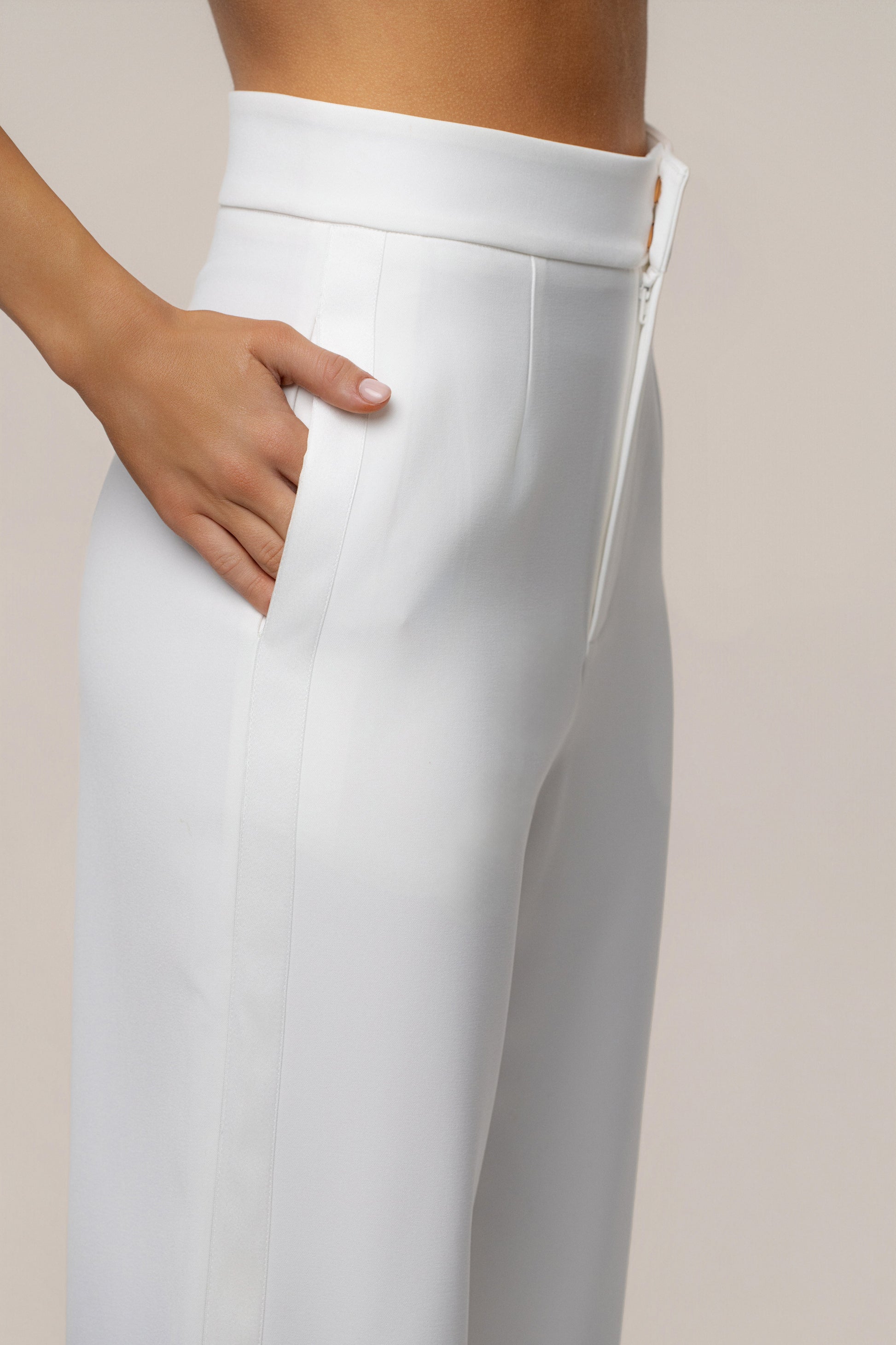 Ivory Suite Life Woven Pant JLUXLABEL