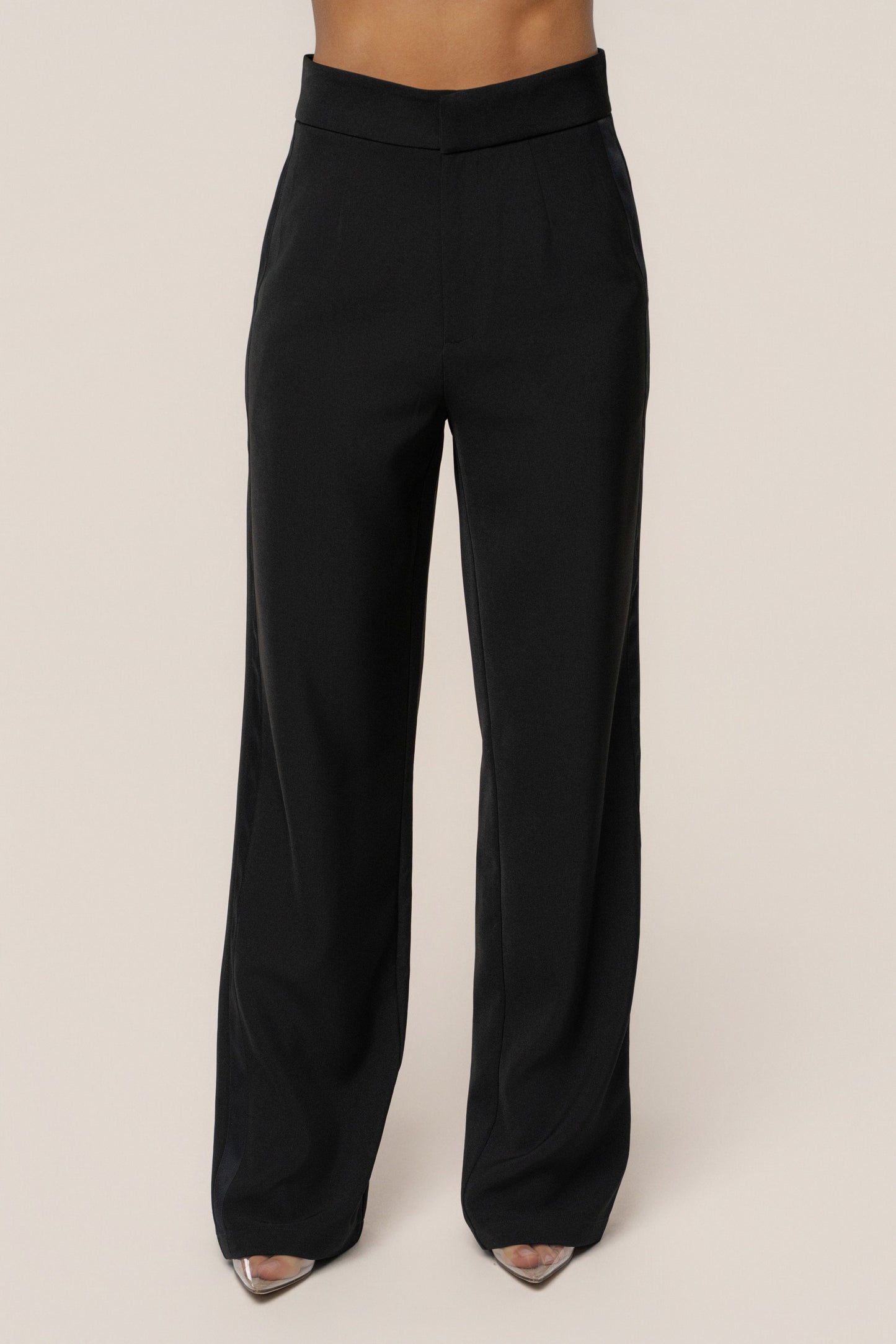 Black Suite Life Woven Pant JLUXLABEL