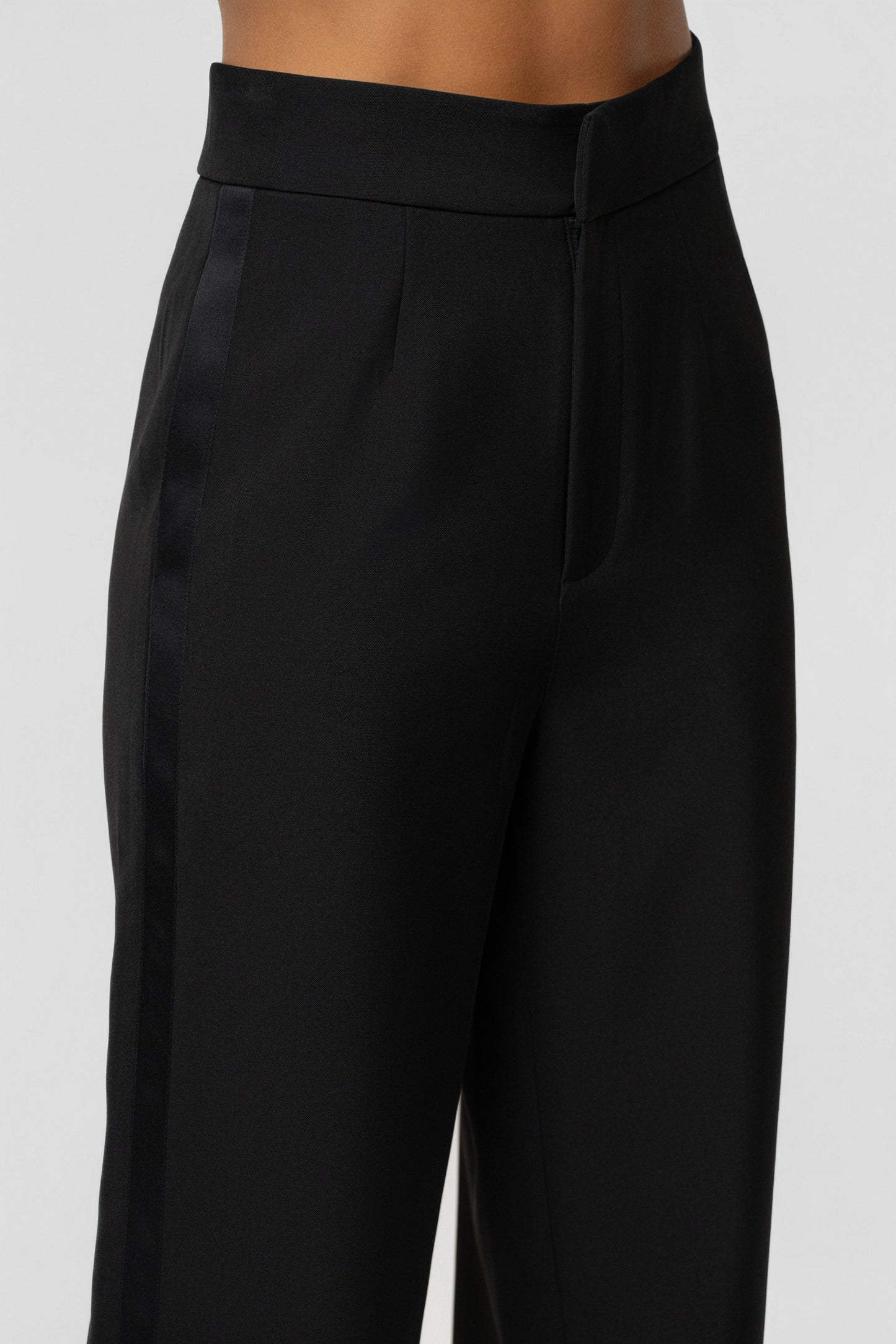 Black Suite Life Woven Pant JLUXLABEL
