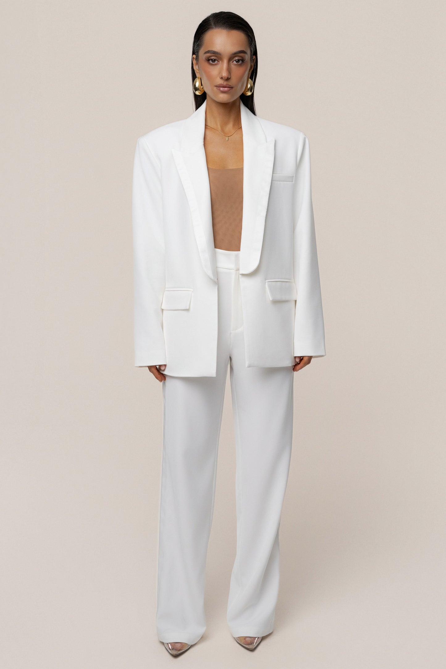 Ivory Suite Life Woven Pant JLUXLABEL