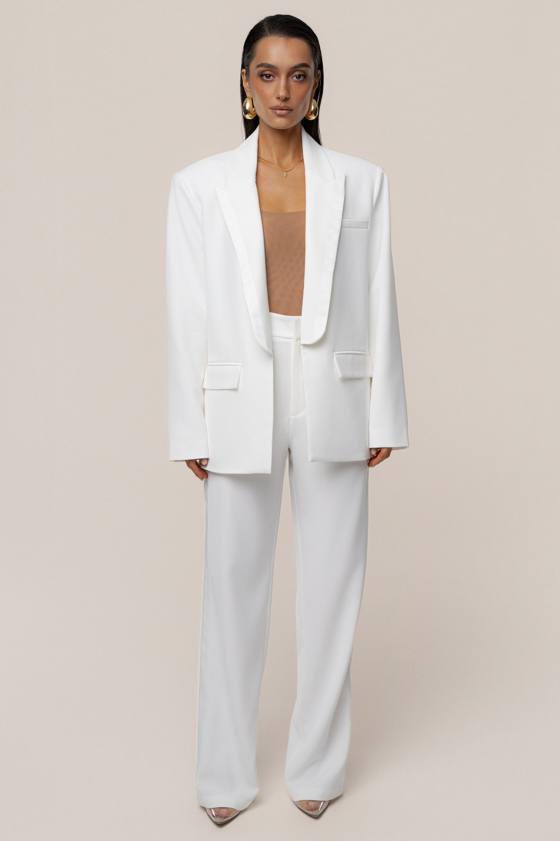 Ivory Suite Life Woven Pant JLUXLABEL