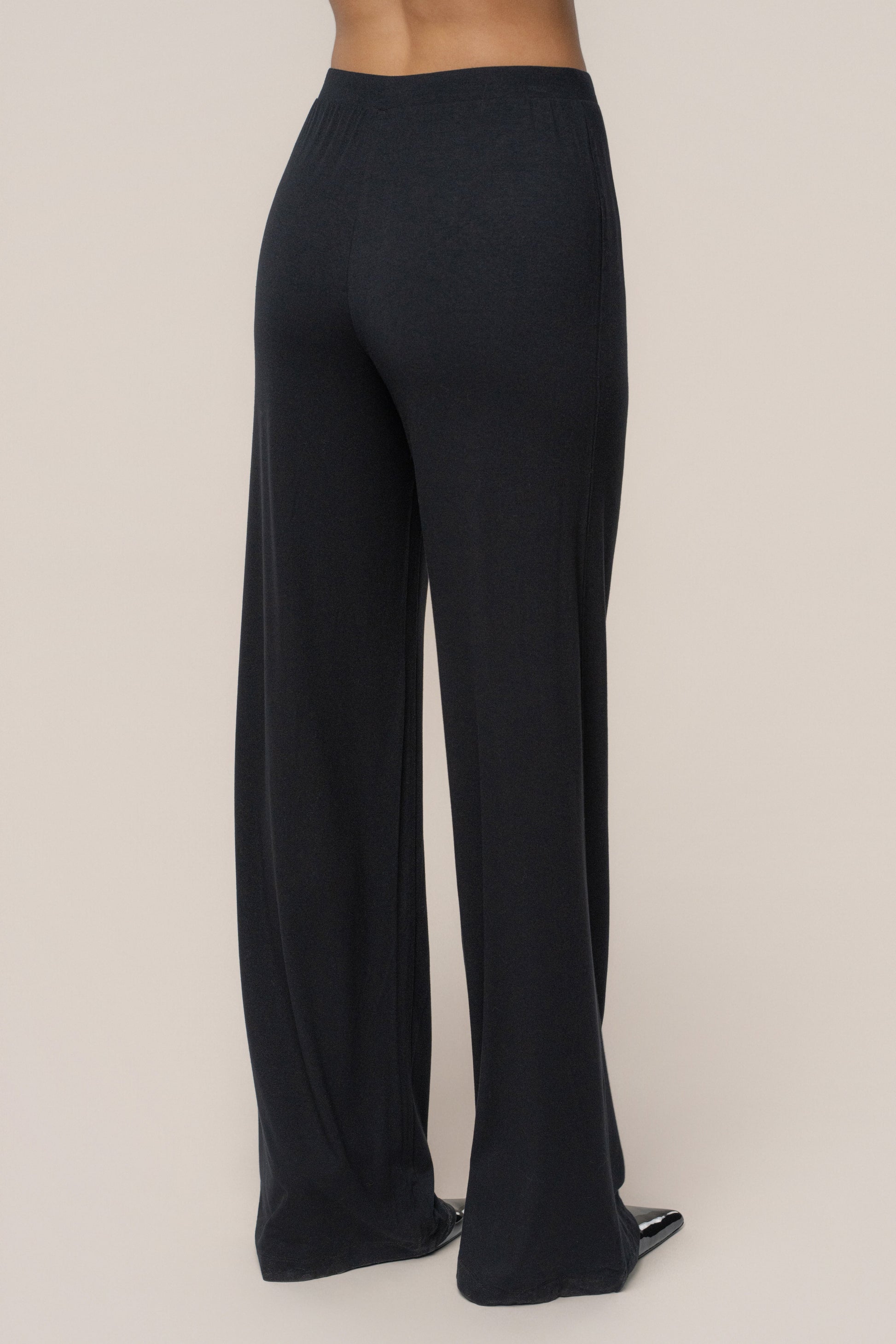 Black Winter Soirée Pant Set JLUXLABEL