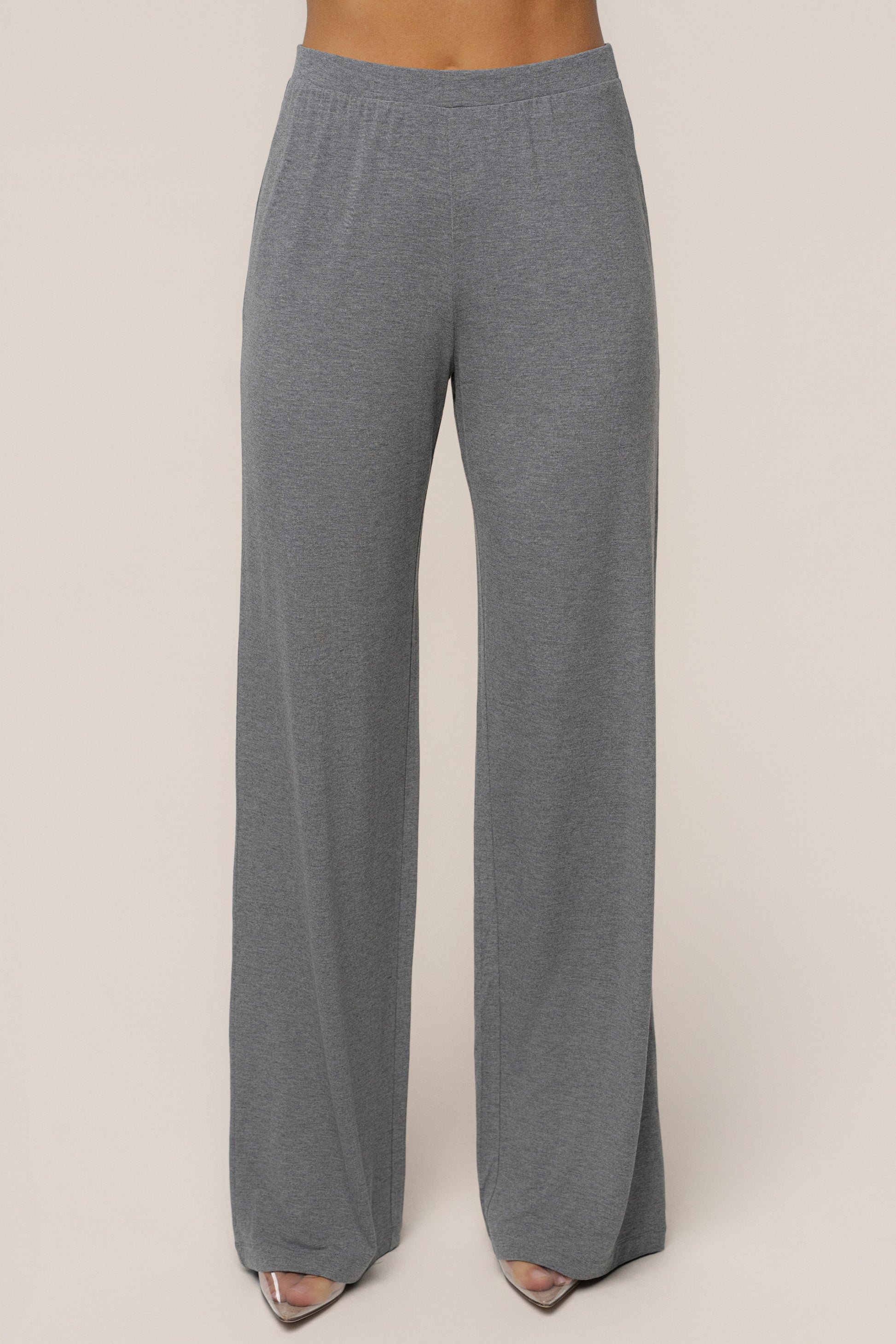 Charcoal Winter Soirée Pant Set JLUXLABEL