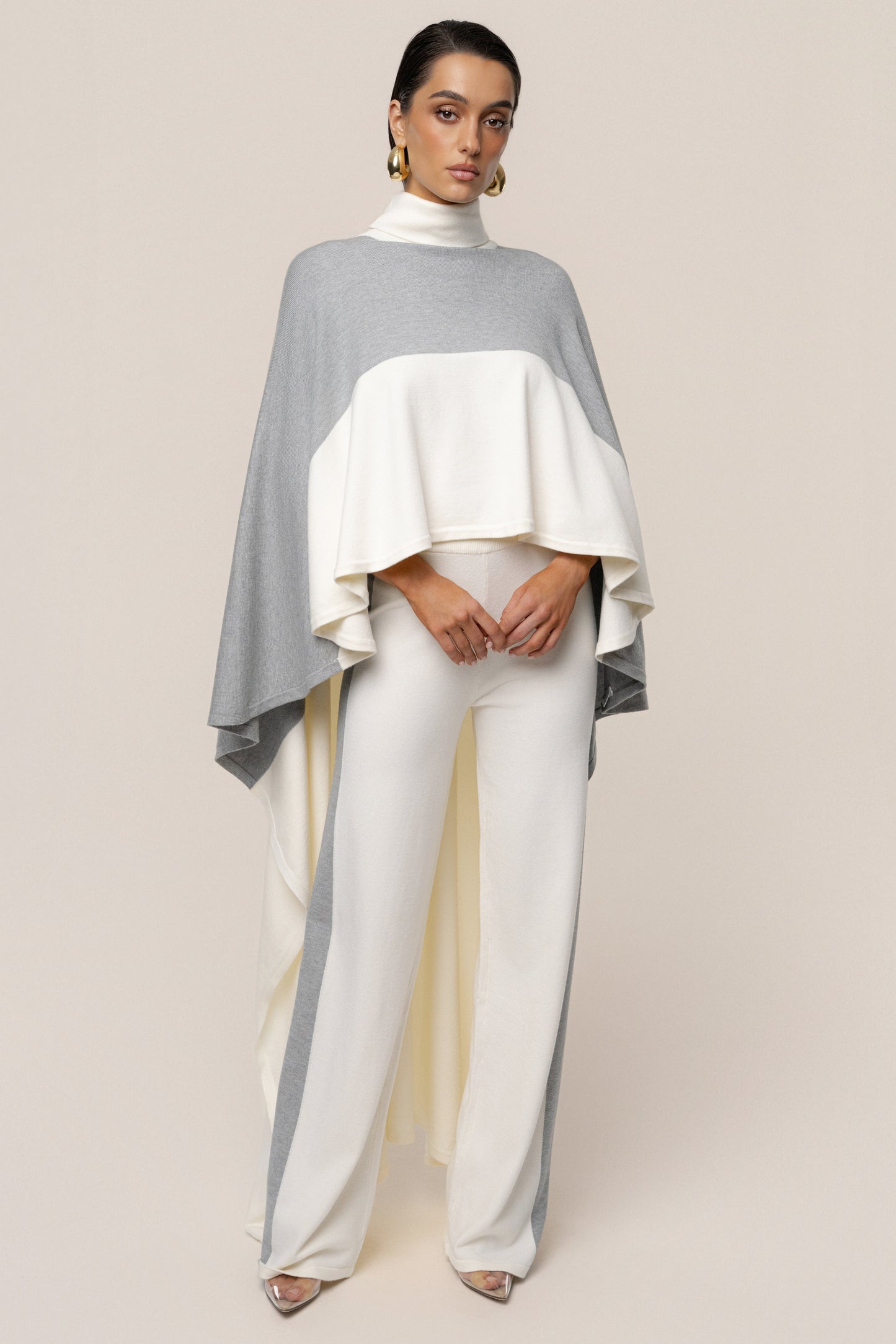 Ivory Chasing Fall Contrast Pant JLUXLABEL