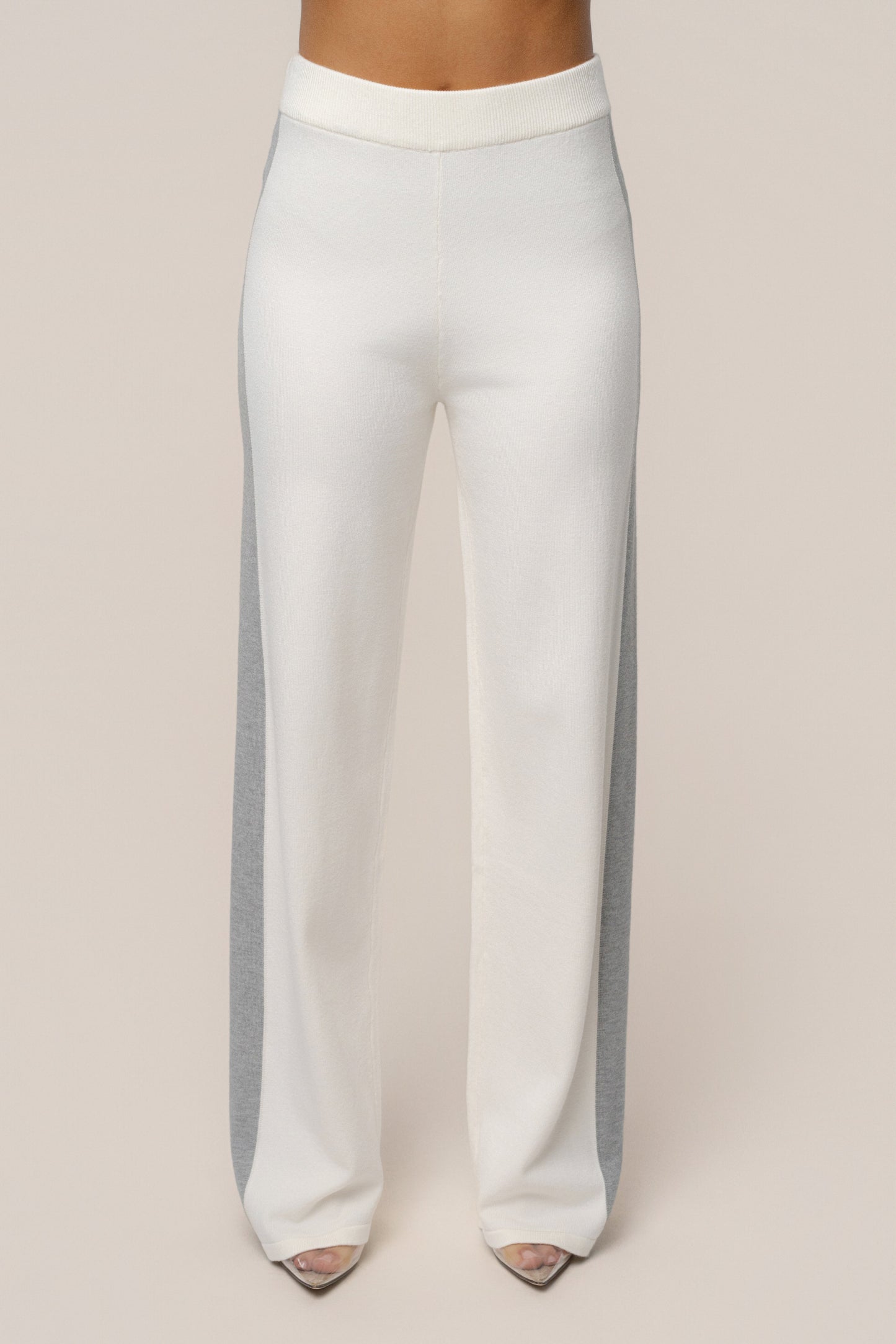 Ivory Chasing Fall Contrast Pant JLUXLABEL