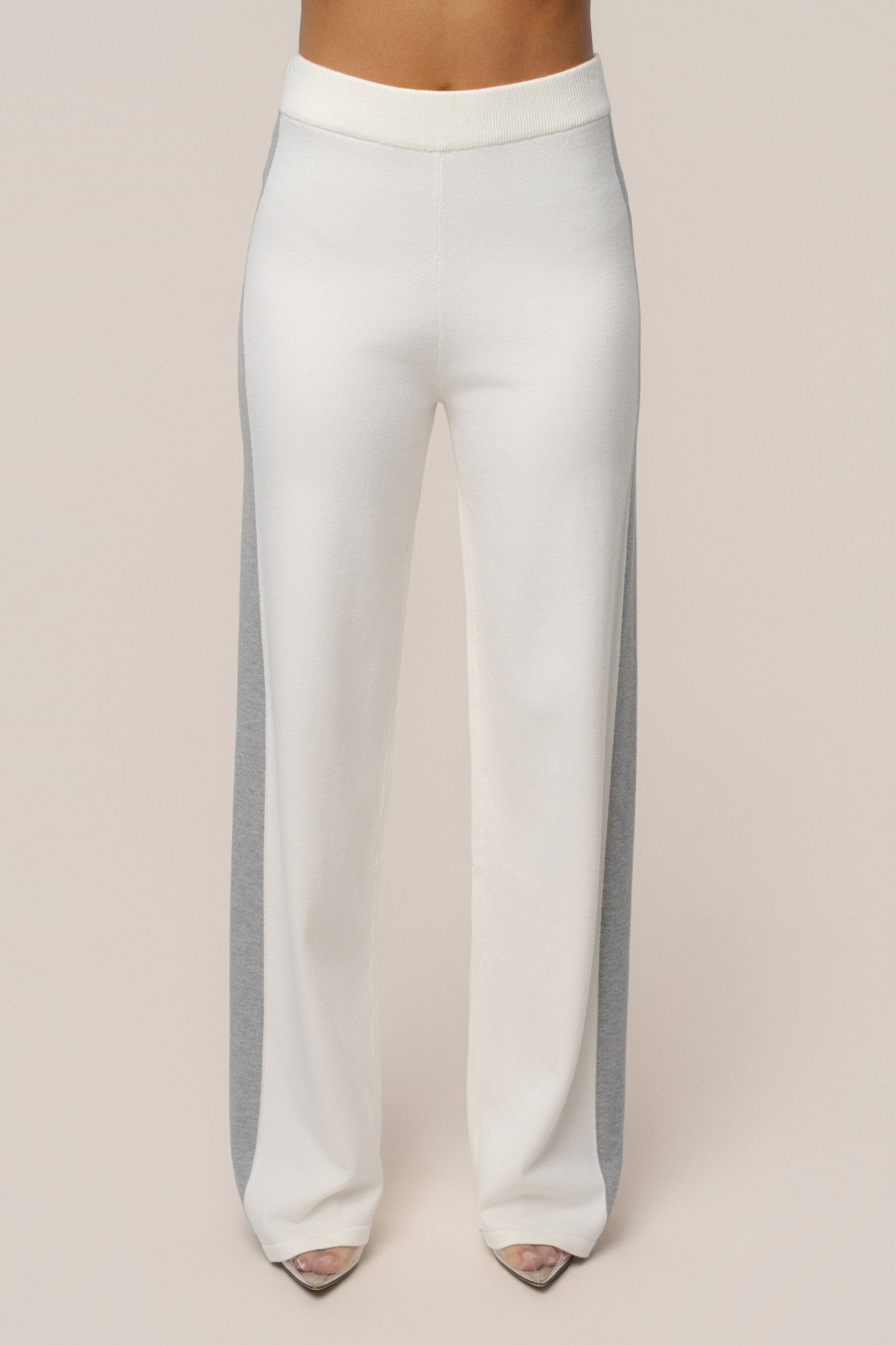 Ivory Chasing Fall Contrast Pant JLUXLABEL