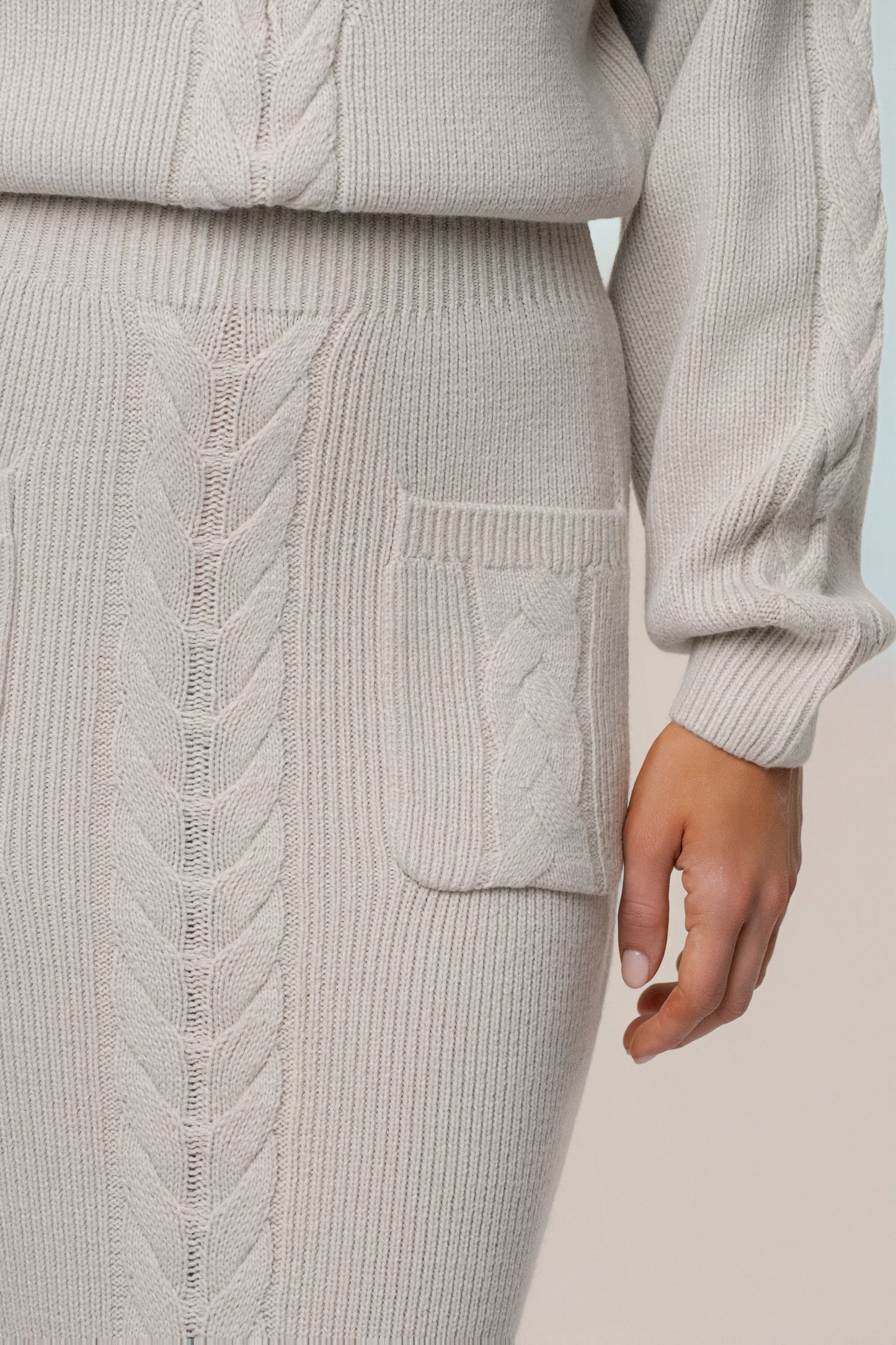 Stone Cozy Intentions Ribbed Dress JLUXLABEL