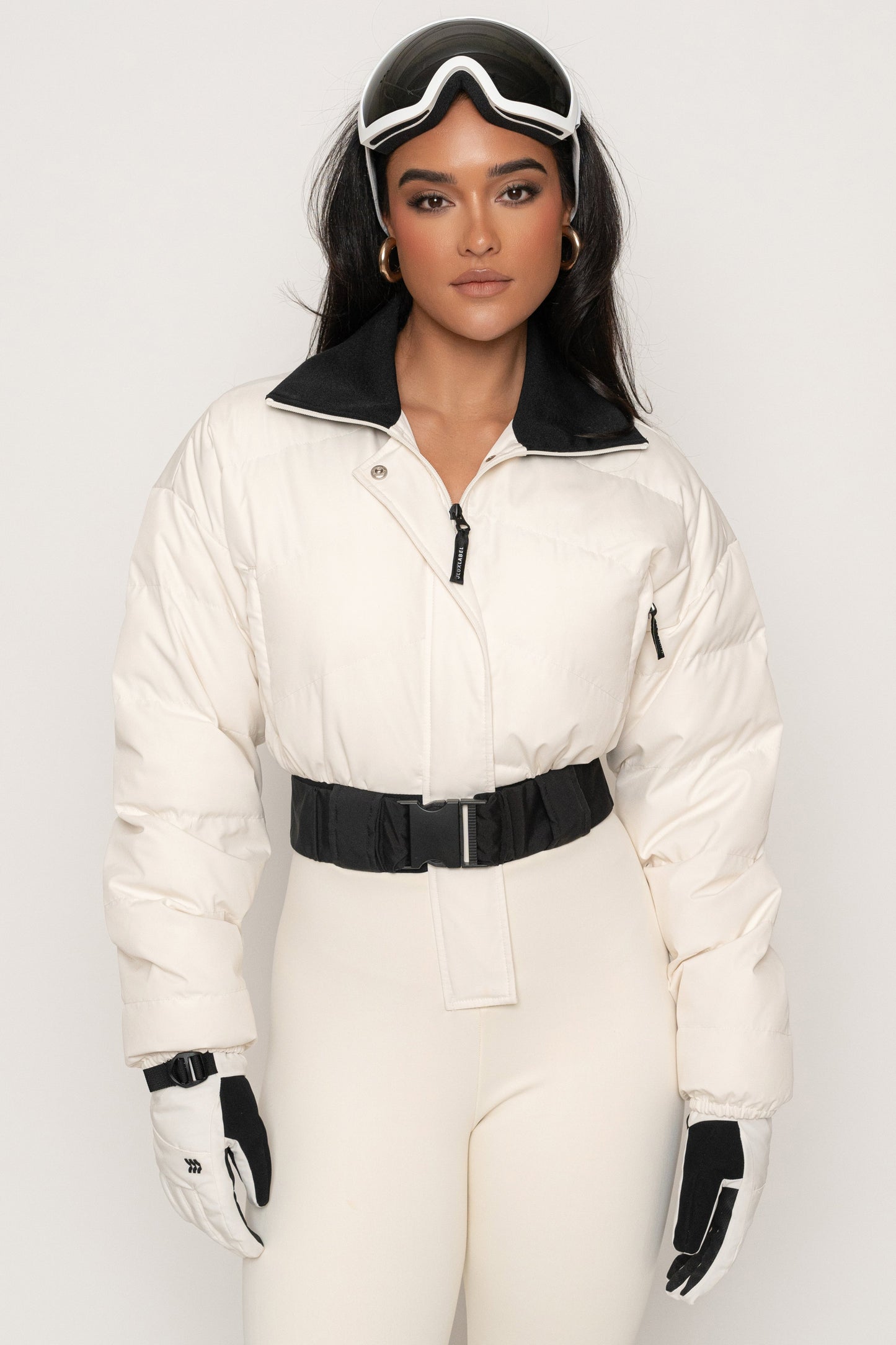 Ivory In Motion Nylon Jumpsuit JLUXLABEL