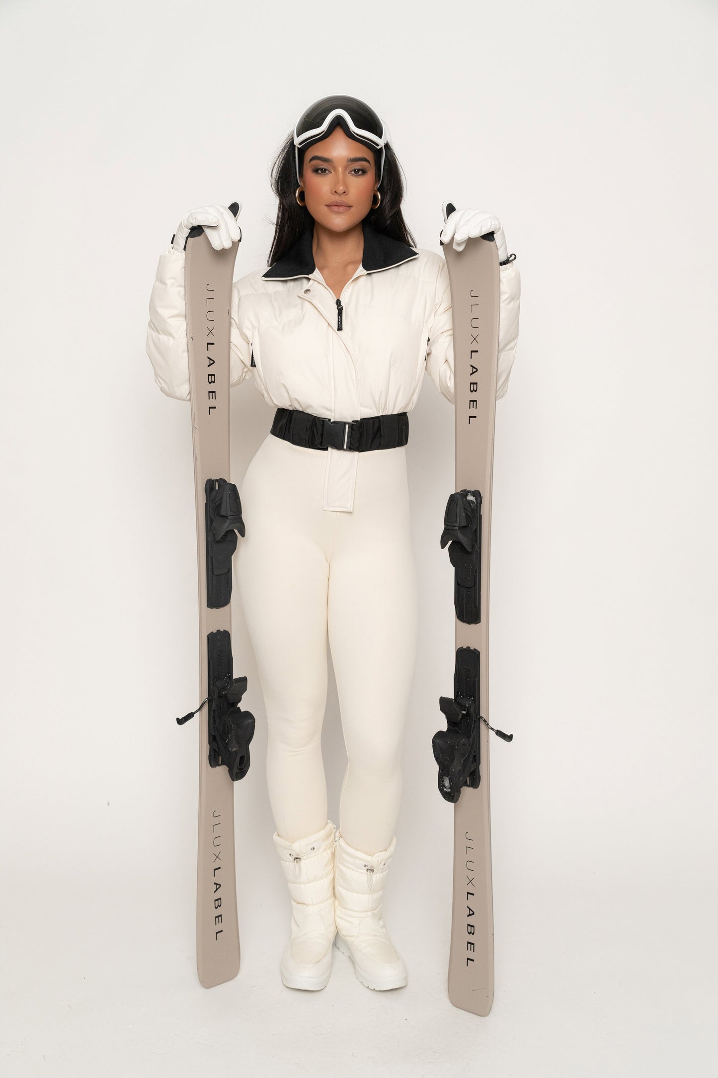 Ivory In Motion Nylon Jumpsuit JLUXLABEL