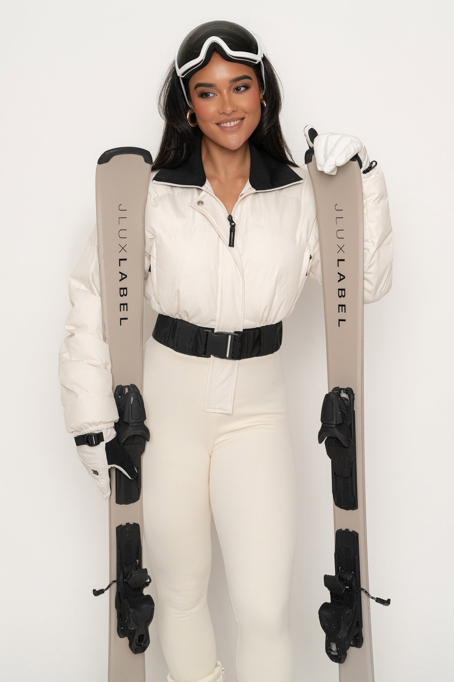 Ivory In Motion Nylon Jumpsuit JLUXLABEL