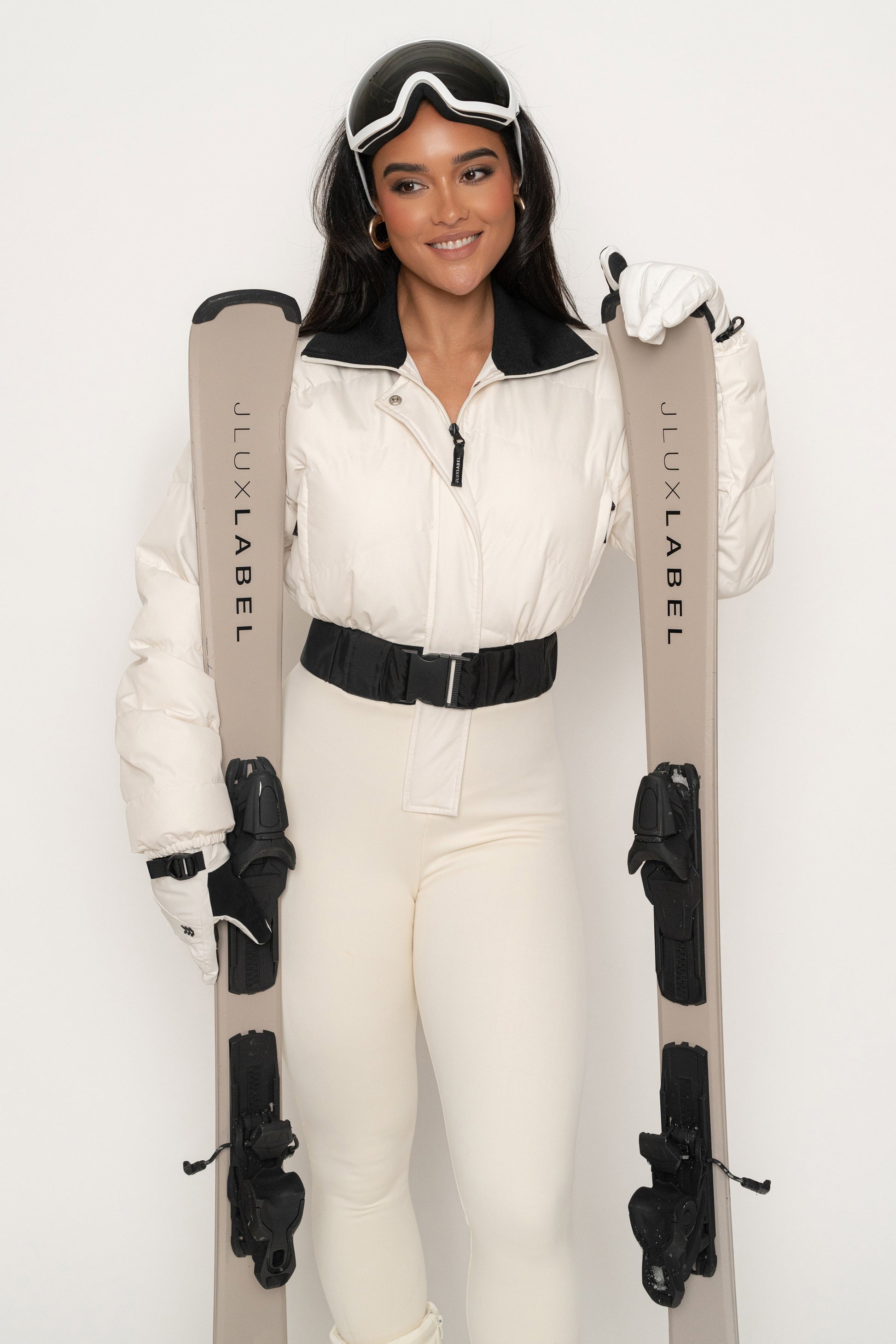 Ivory In Motion Nylon Jumpsuit JLUXLABEL