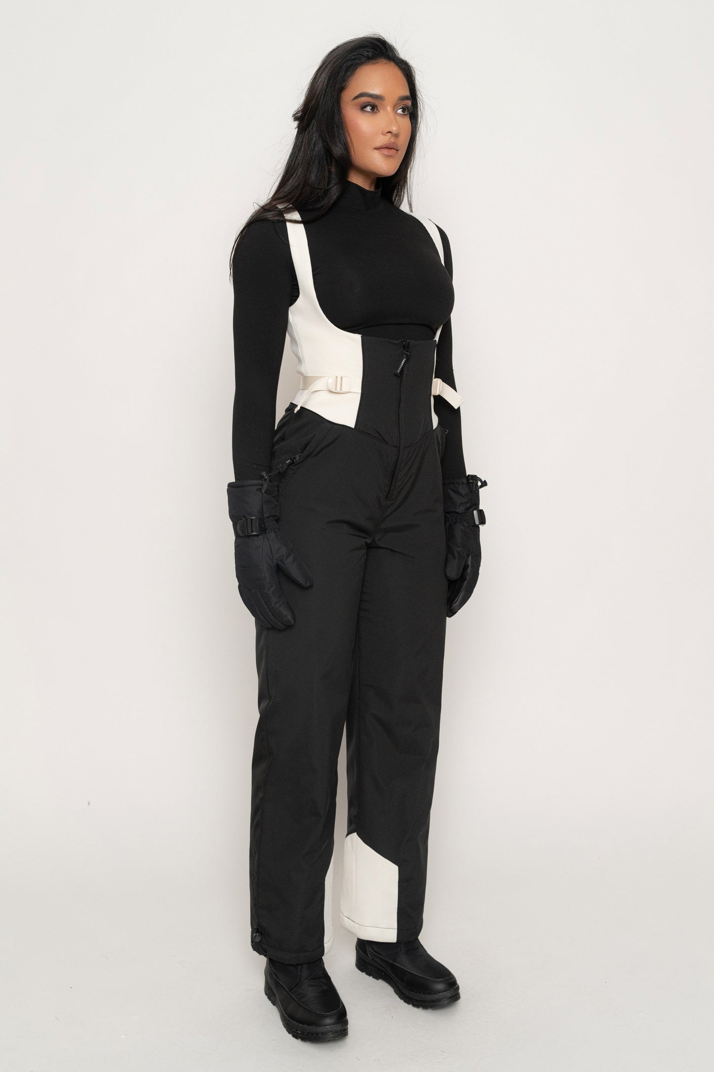 Black/Ivory Highland Jumpsuit JLUXLABEL