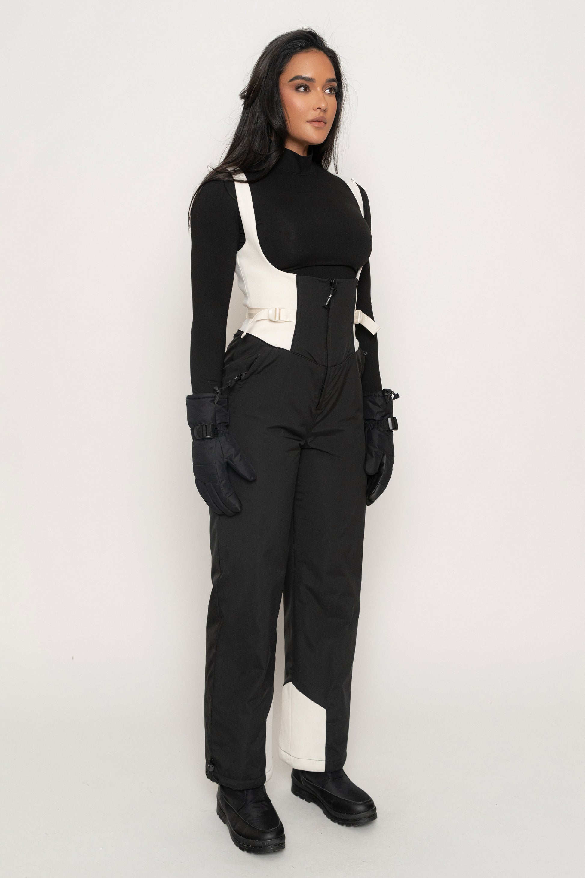 Black/Ivory Highland Jumpsuit JLUXLABEL