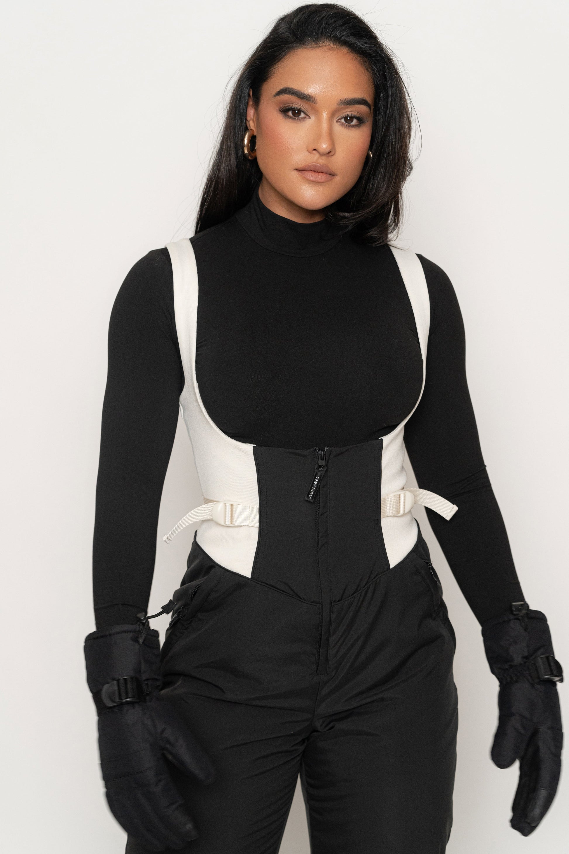 Black/Ivory Highland Jumpsuit JLUXLABEL