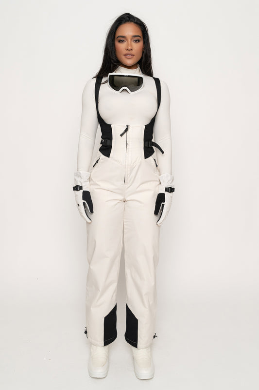 Ivory/Black Highland Jumpsuit JLUXLABEL