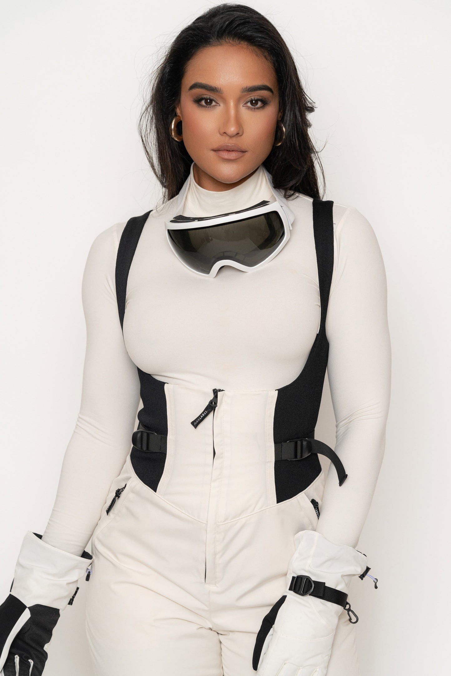 Ivory/Black Highland Jumpsuit JLUXLABEL
