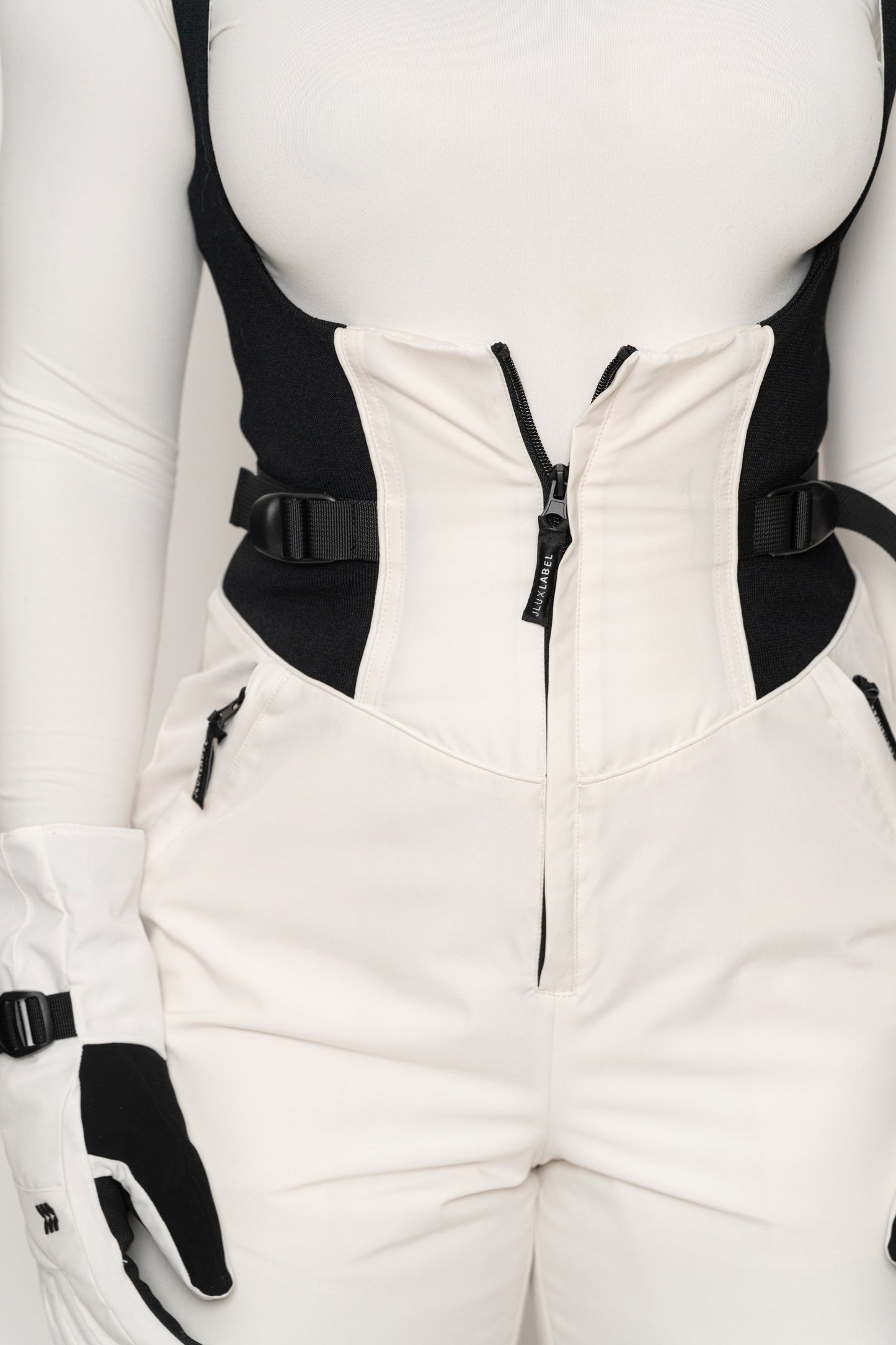 Ivory/Black Highland Jumpsuit JLUXLABEL