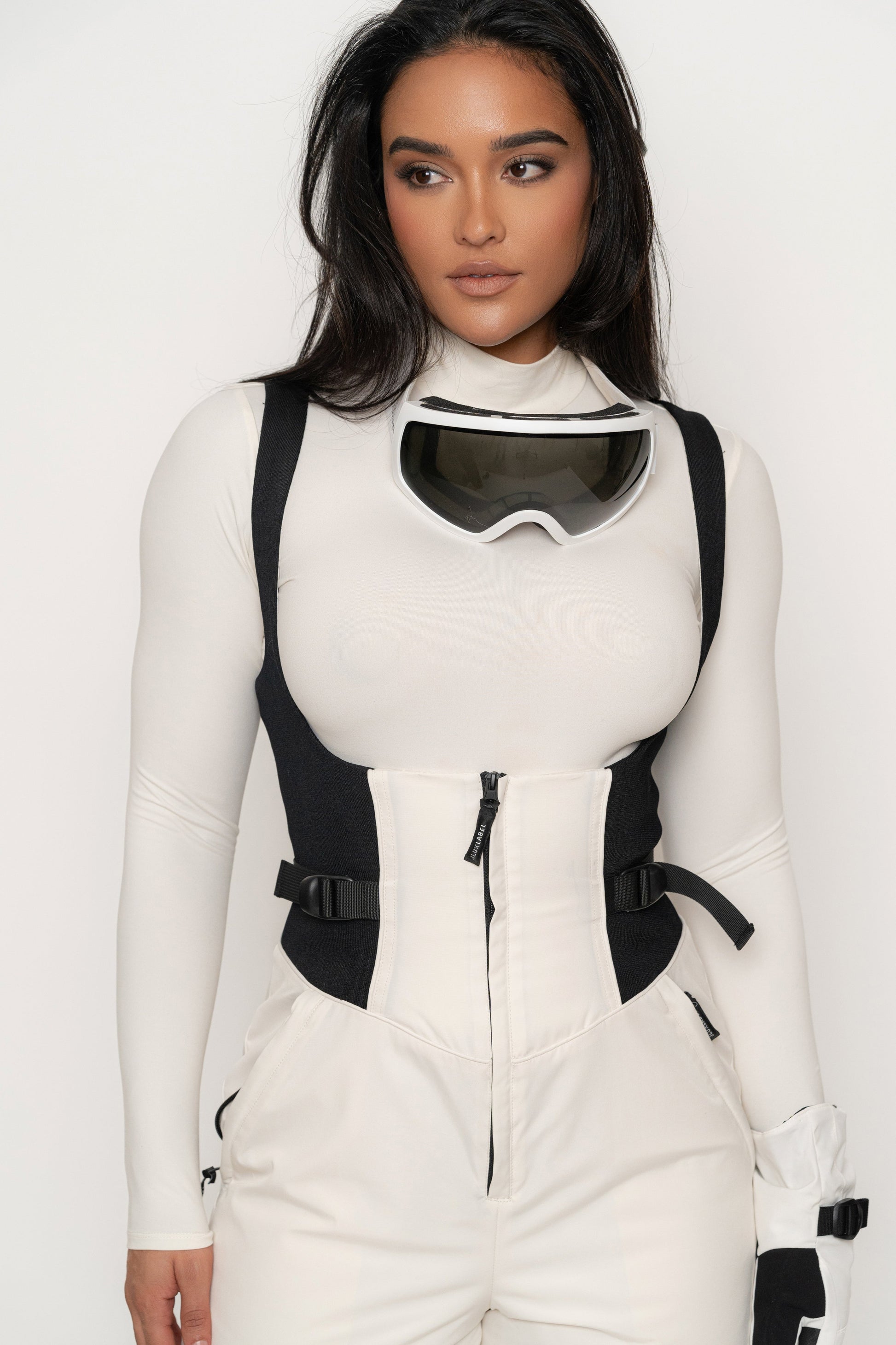 Ivory/Black Highland Jumpsuit JLUXLABEL