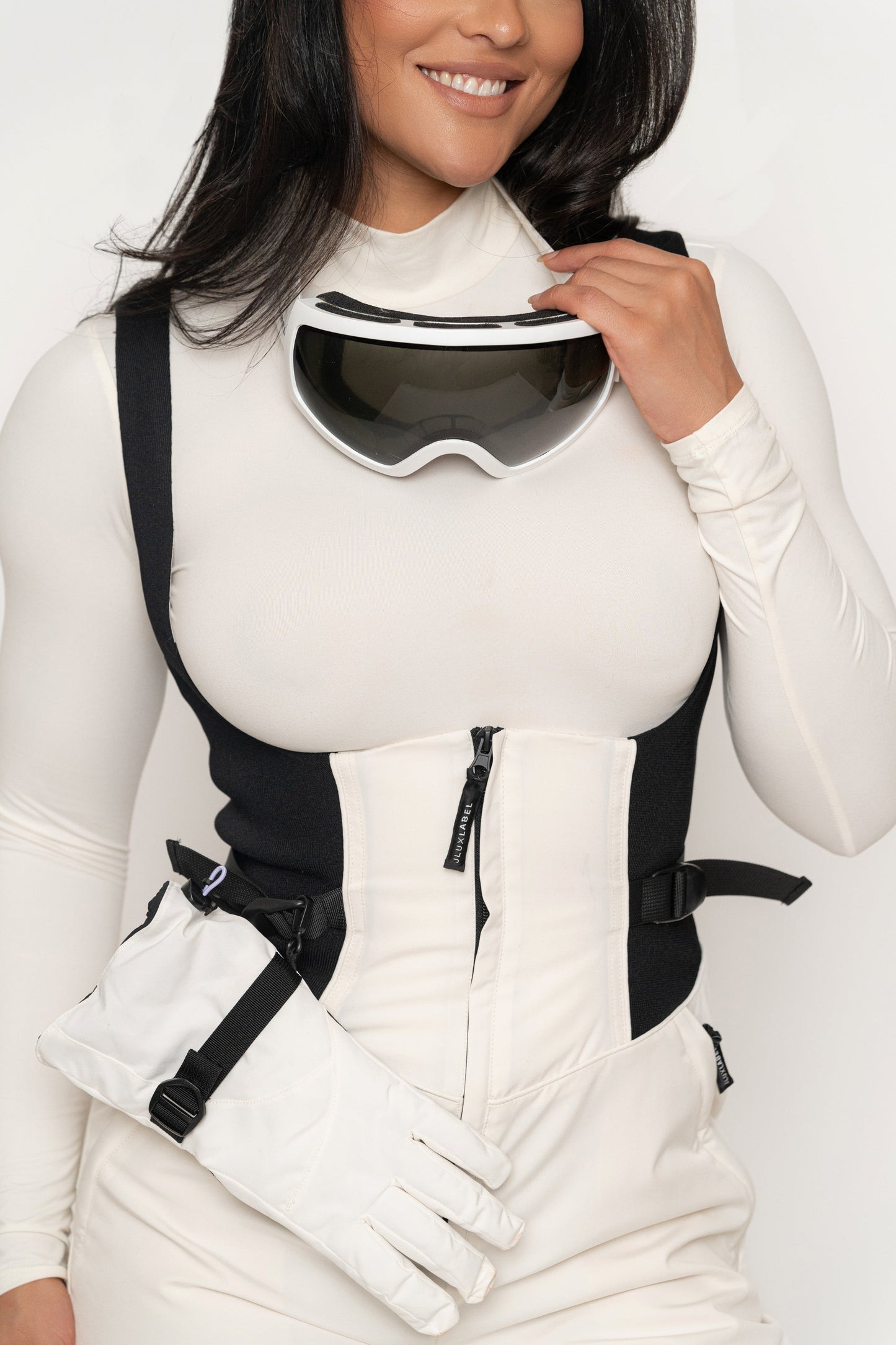 Ivory/Black Highland Jumpsuit JLUXLABEL