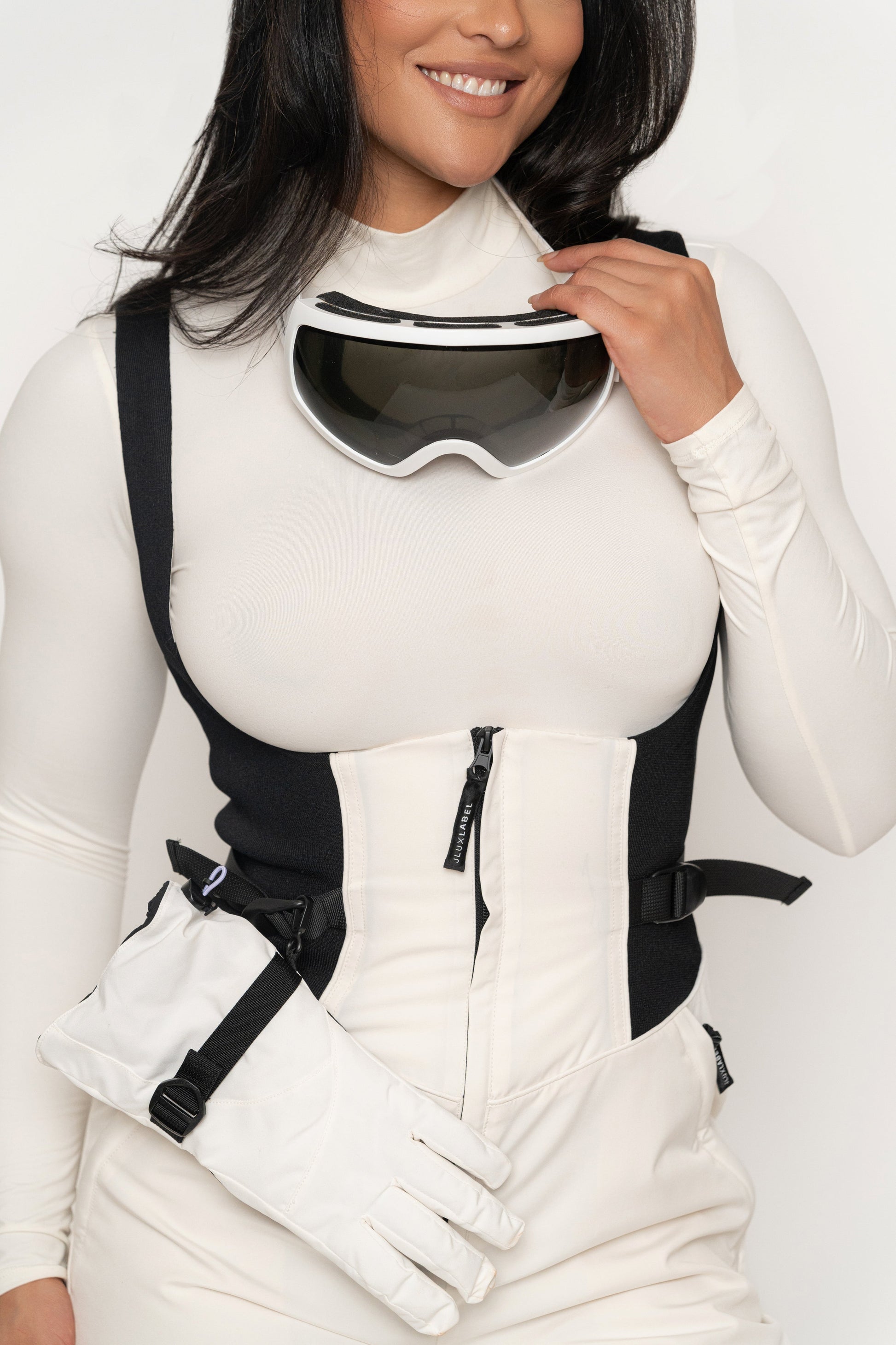 Ivory/Black Highland Jumpsuit JLUXLABEL