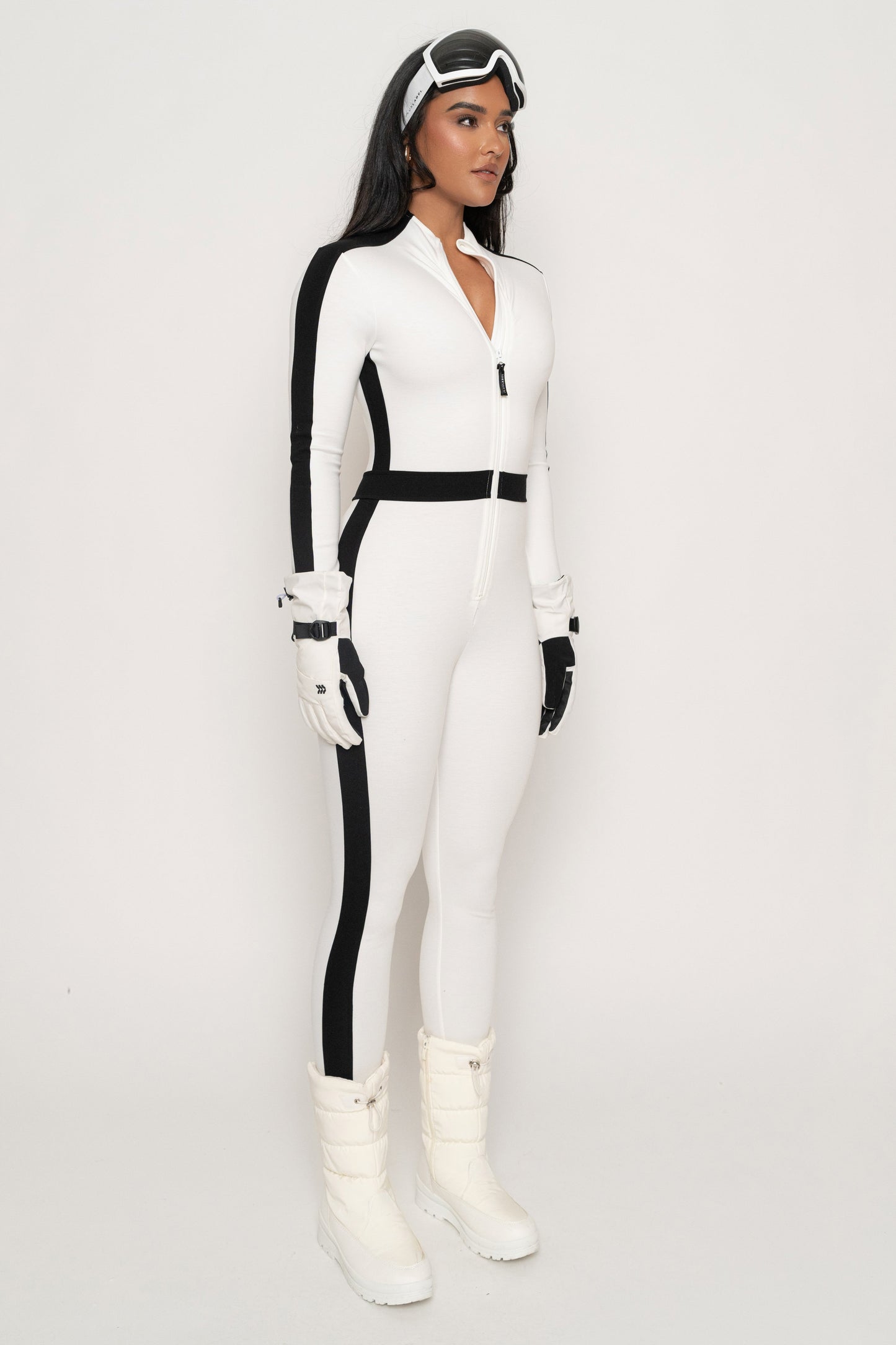 Ivory Off Limits Zipper Jumpsuit JLUXLABEL