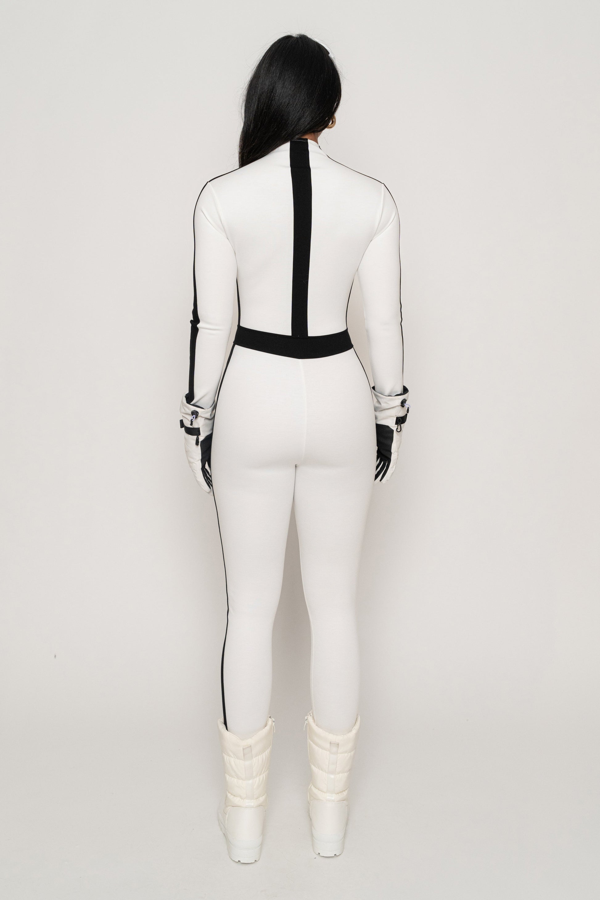 Ivory Off Limits Zipper Jumpsuit JLUXLABEL
