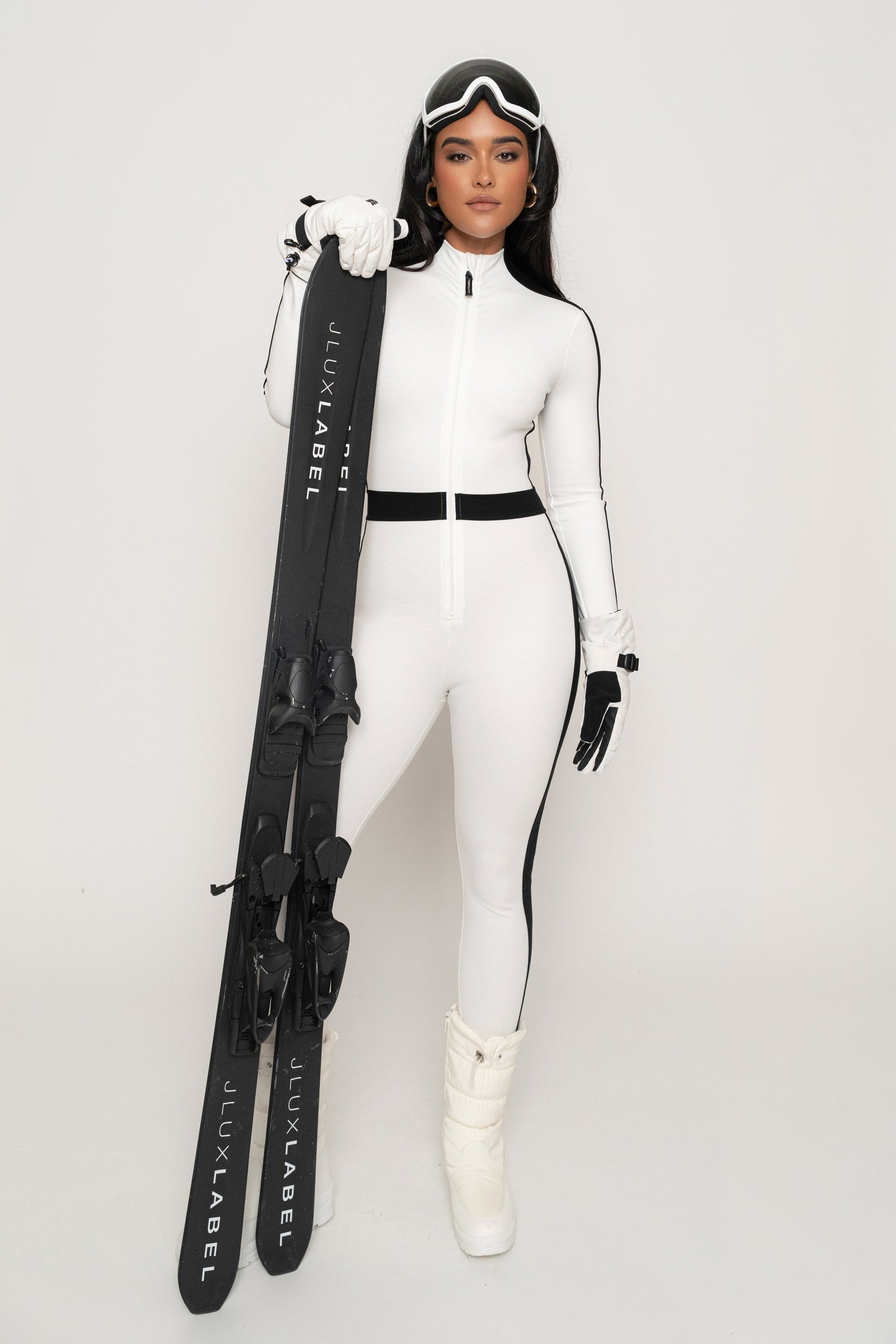 Ivory Off Limits Zipper Jumpsuit JLUXLABEL