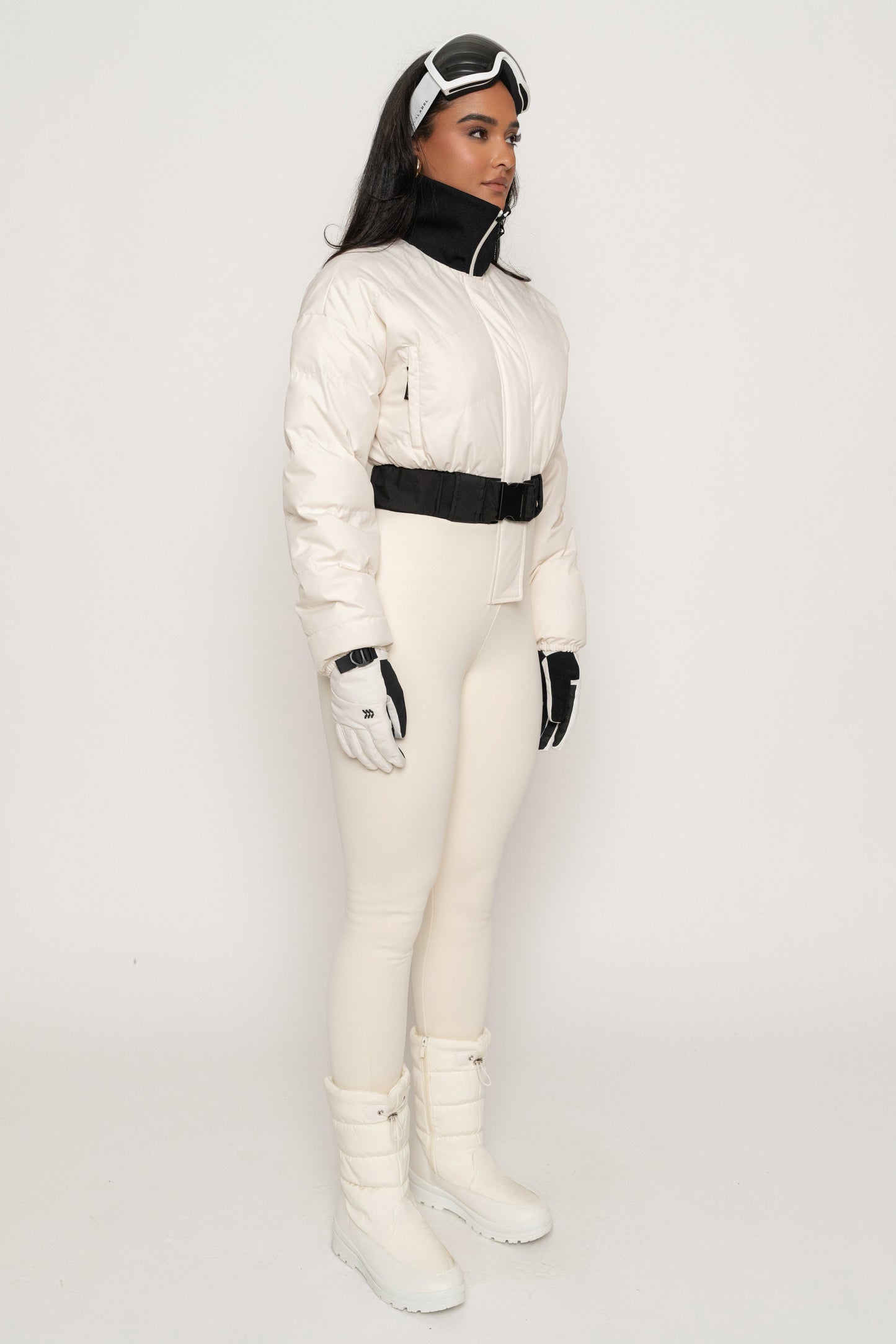 Ivory In Motion Nylon Jumpsuit JLUXLABEL