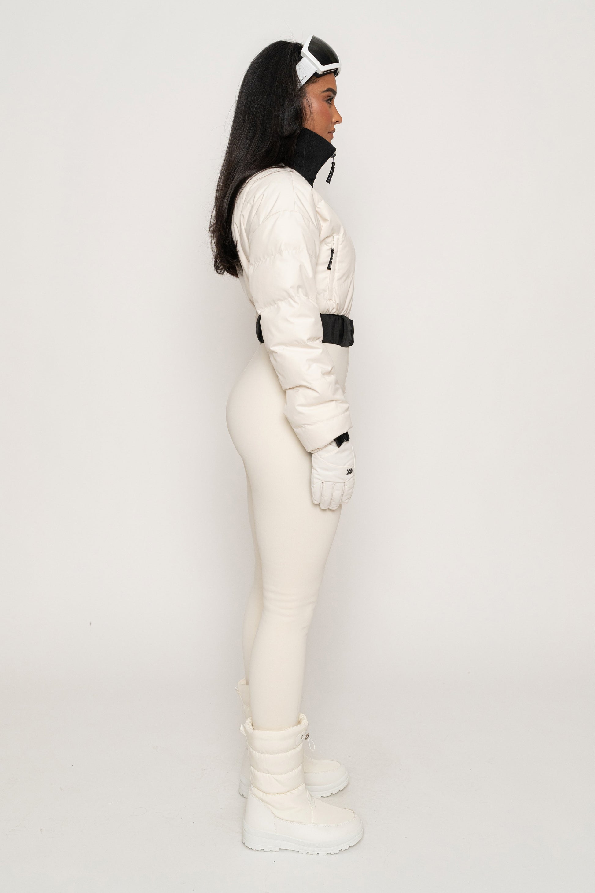 Ivory In Motion Nylon Jumpsuit JLUXLABEL
