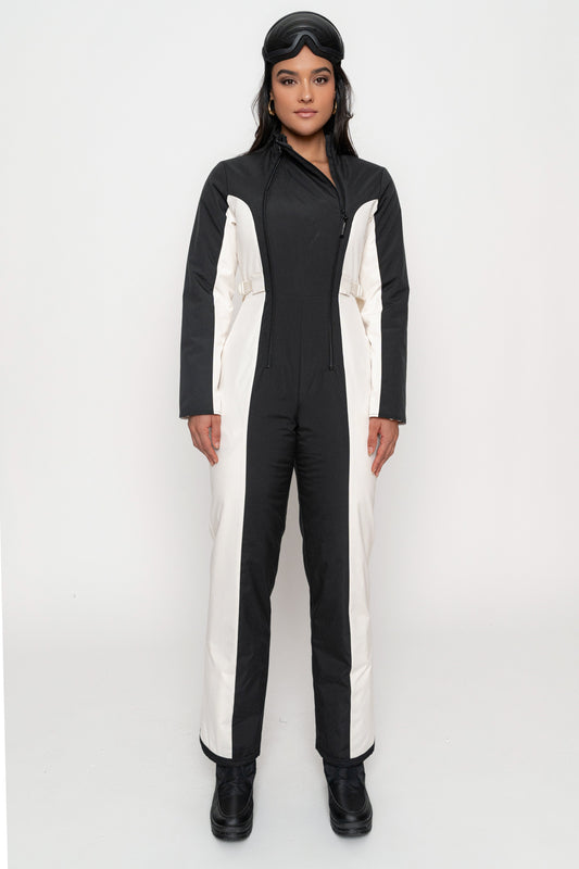Black Polar Escape Ski Suit JLUXLABEL