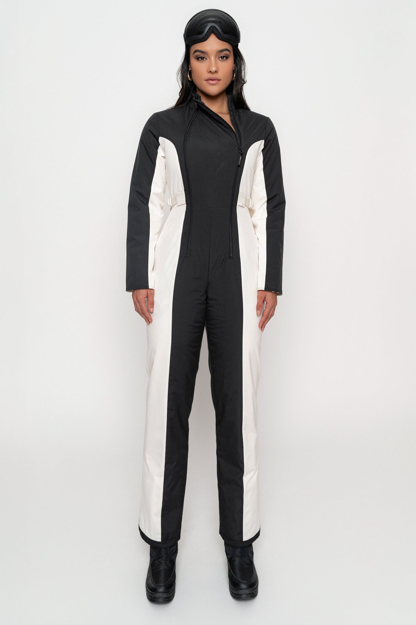 Black Polar Escape Ski Suit JLUXLABEL
