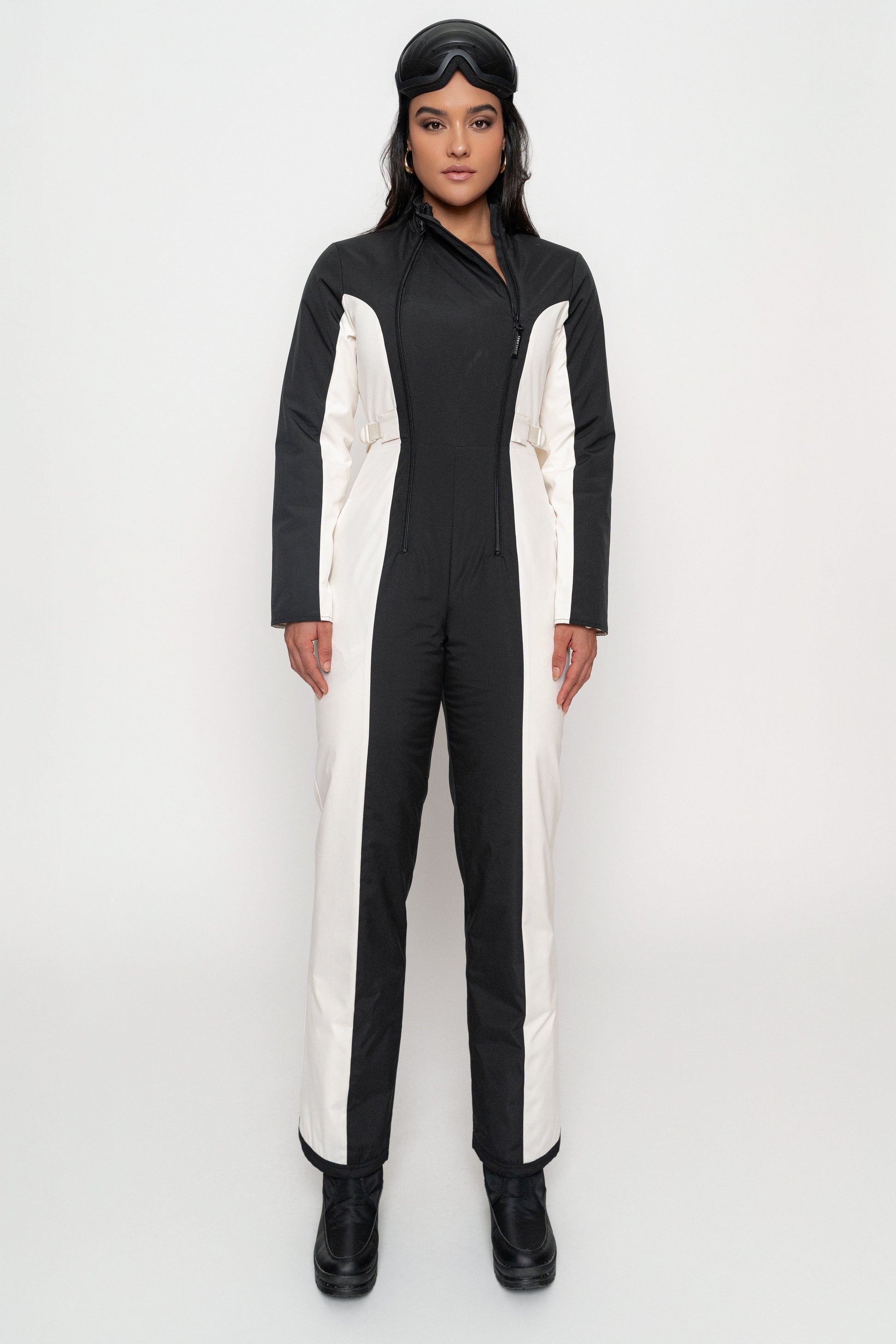 Black Polar Escape Ski Suit JLUXLABEL