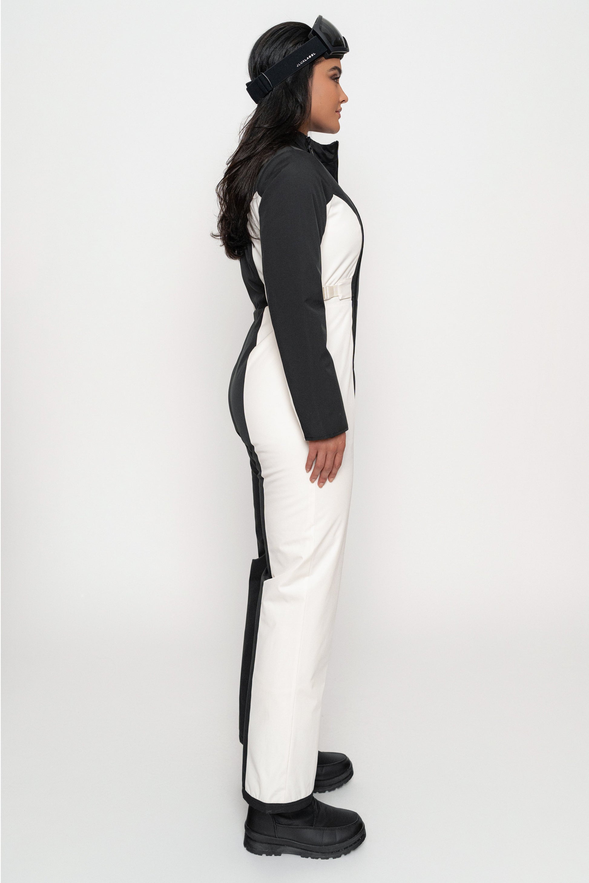 Black Polar Escape Ski Suit JLUXLABEL