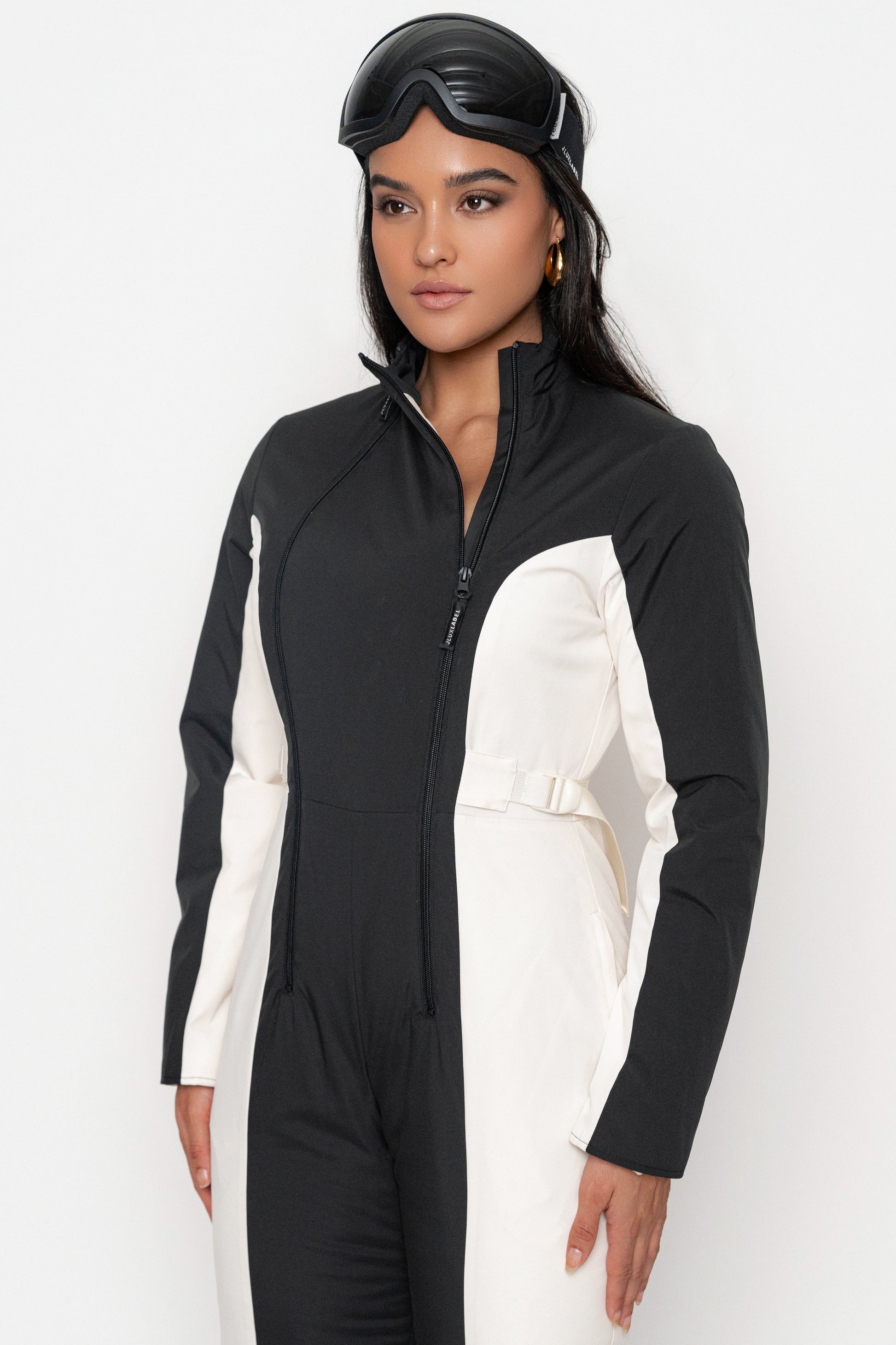 Black Polar Escape Ski Suit JLUXLABEL