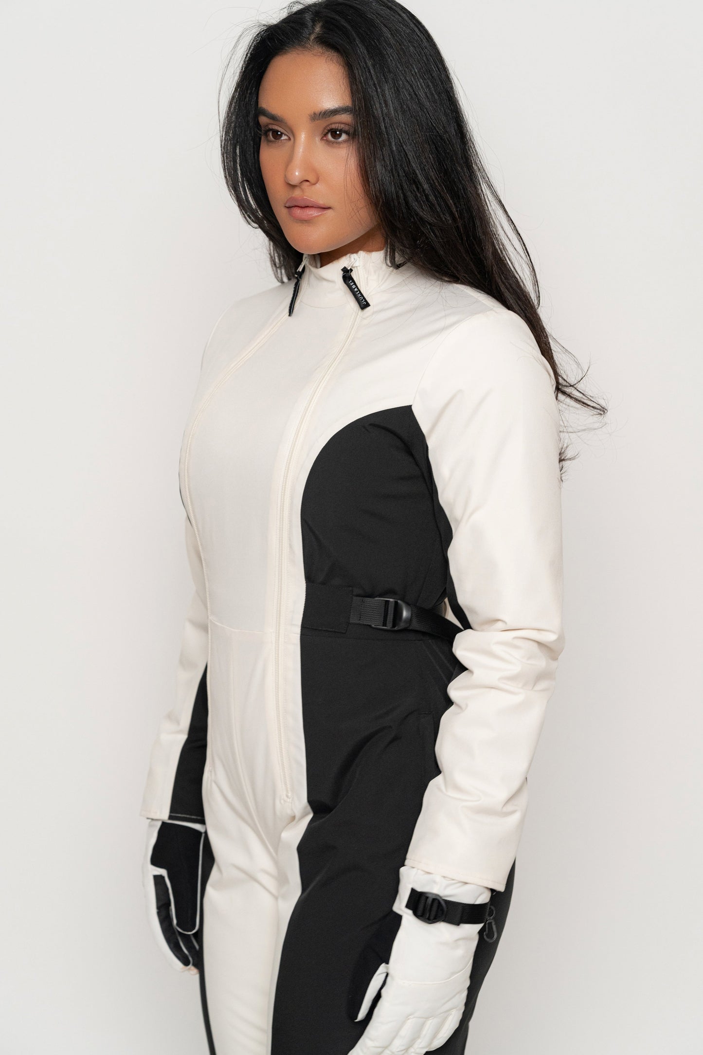 Ivory Polar Escape Ski Suit JLUXLABEL
