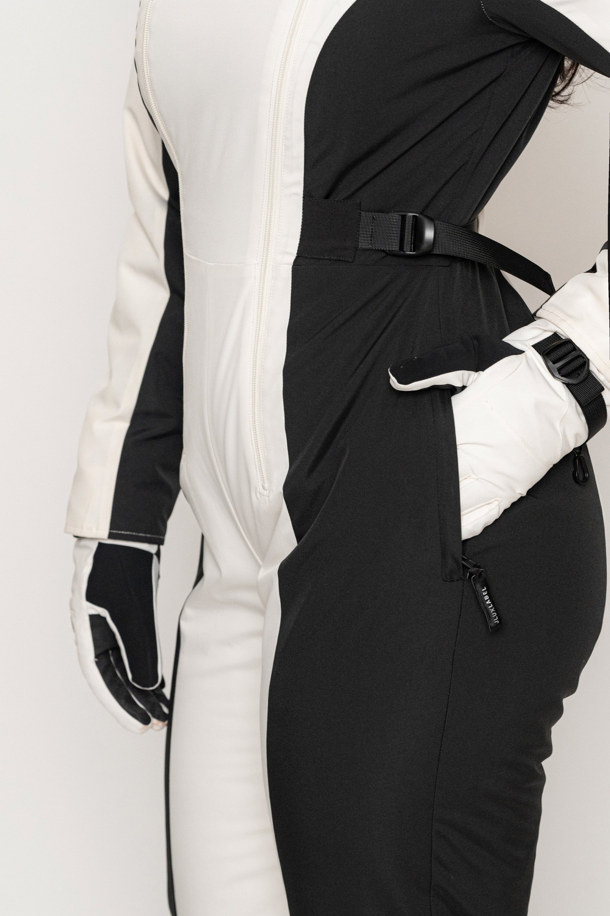Ivory Polar Escape Ski Suit JLUXLABEL