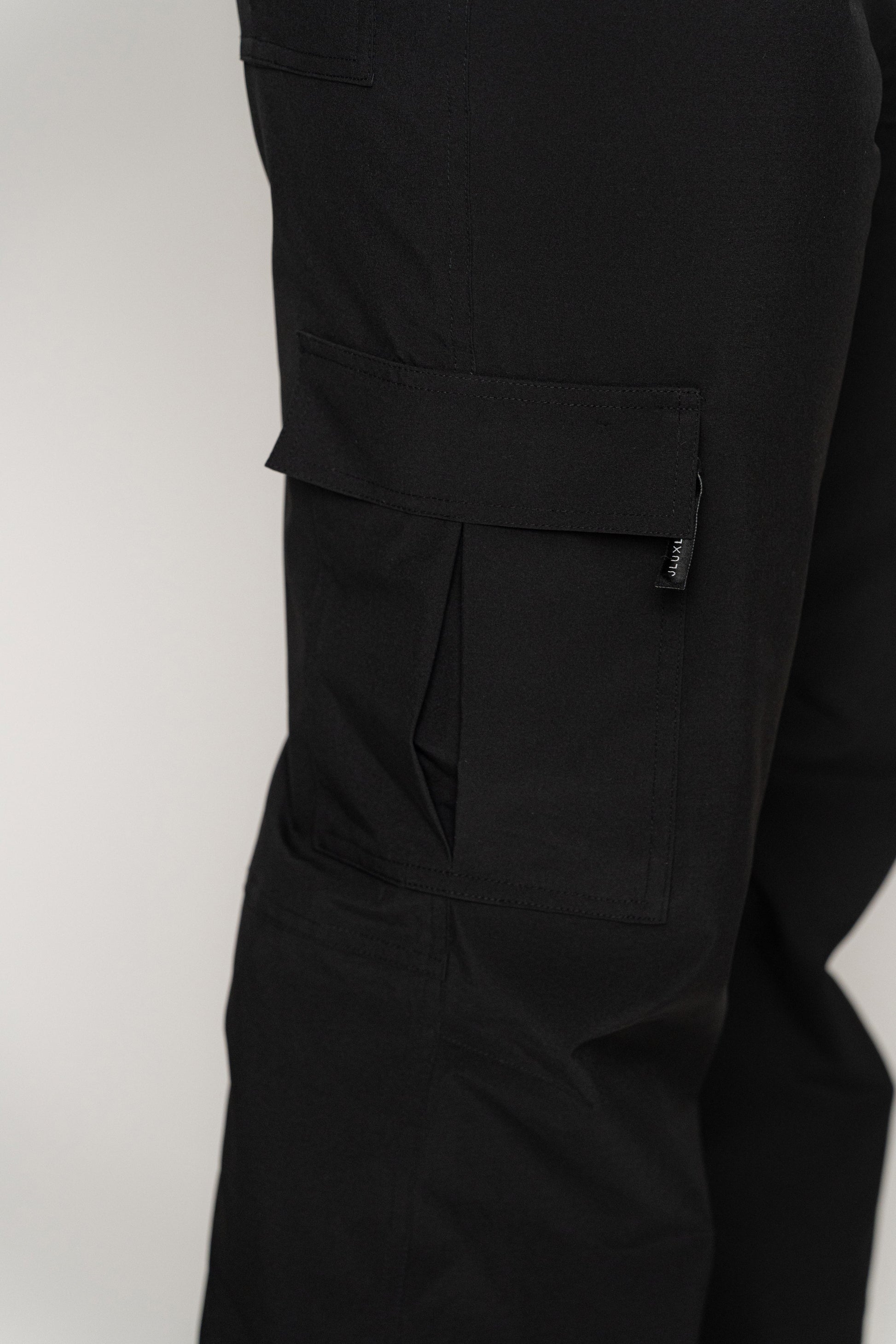 Black Snowfall Ski Pants JLUXLABEL