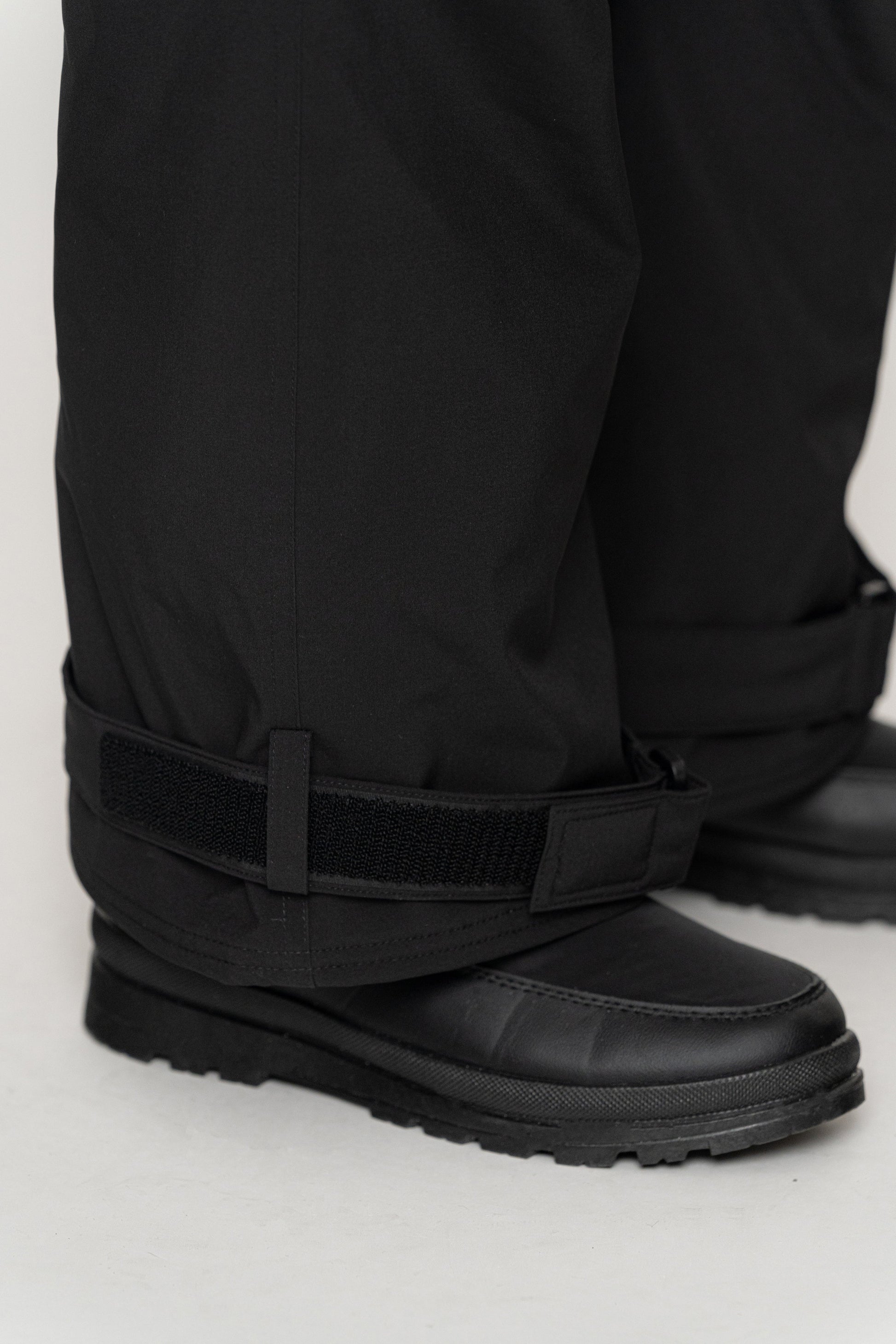 Black Snowfall Ski Pants JLUXLABEL