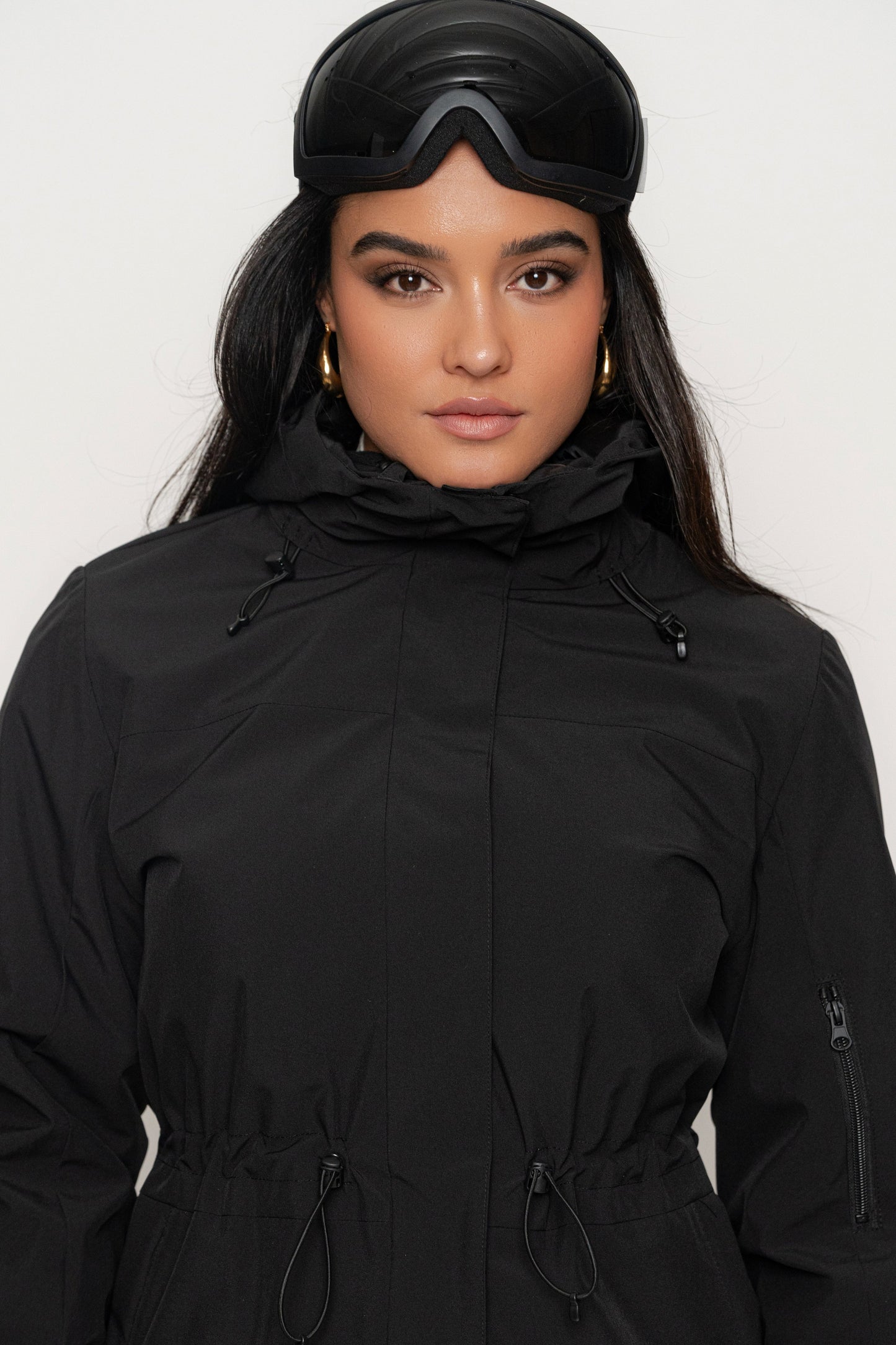 Black Polar Puffer Jacket JLUXLABEL