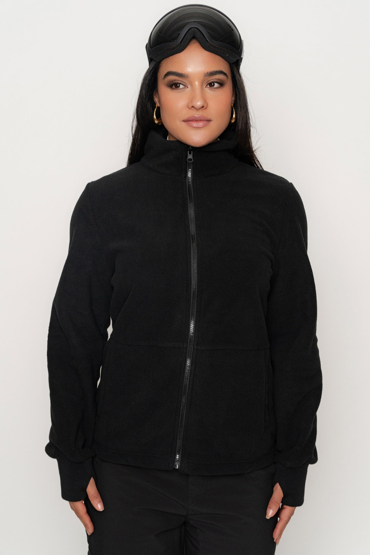 Black Polar Puffer Jacket JLUXLABEL