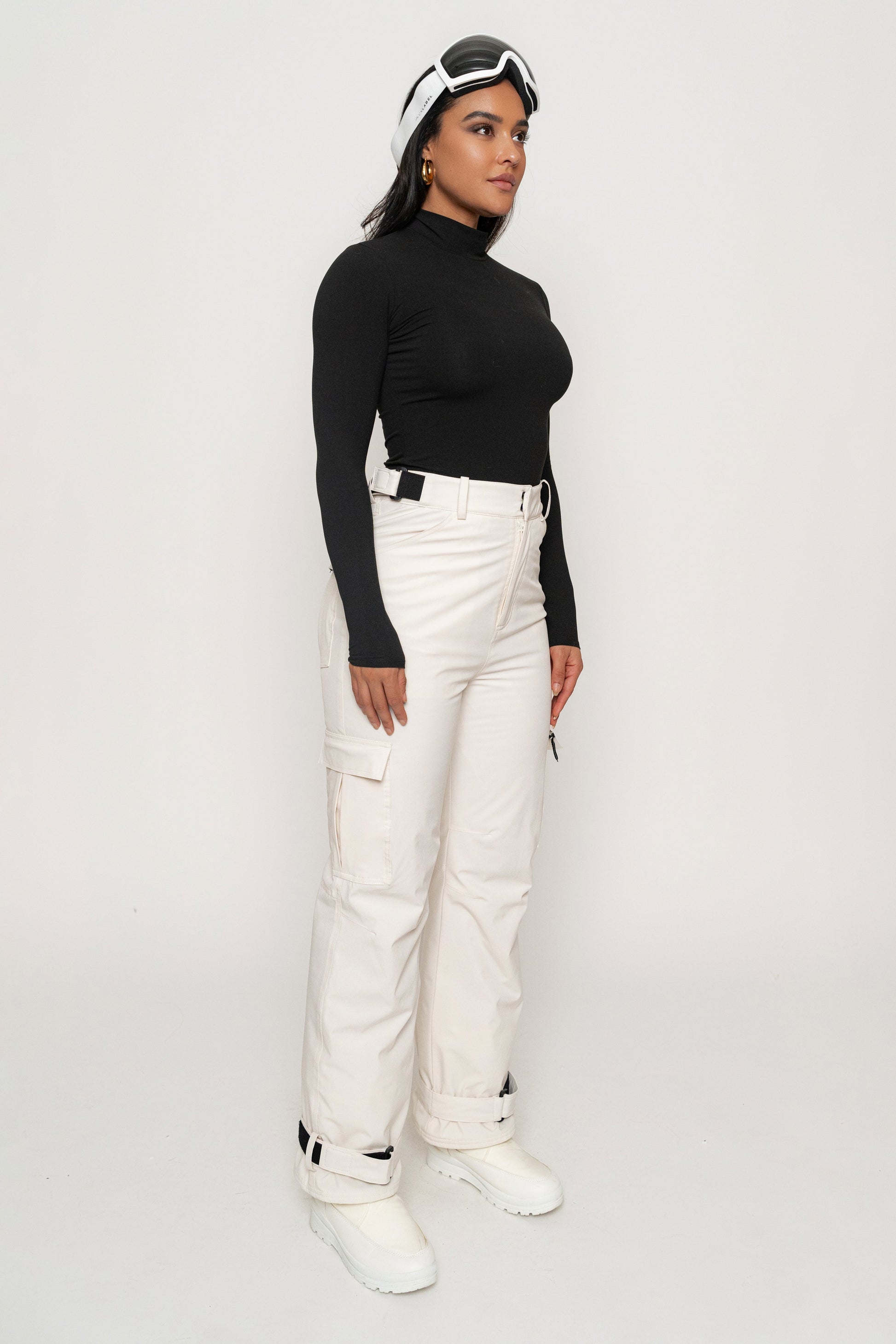 Black Turtleneck Long Sleeve Top JLUXLABEL