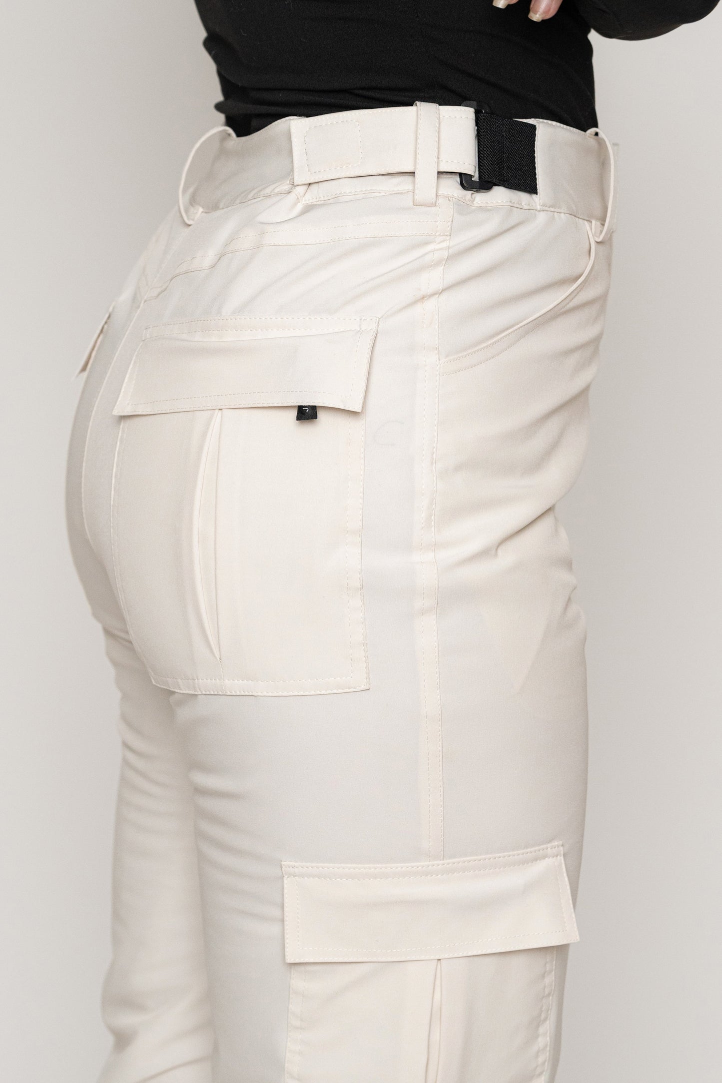 Ivory Snowfall Ski Pants JLUXLABEL