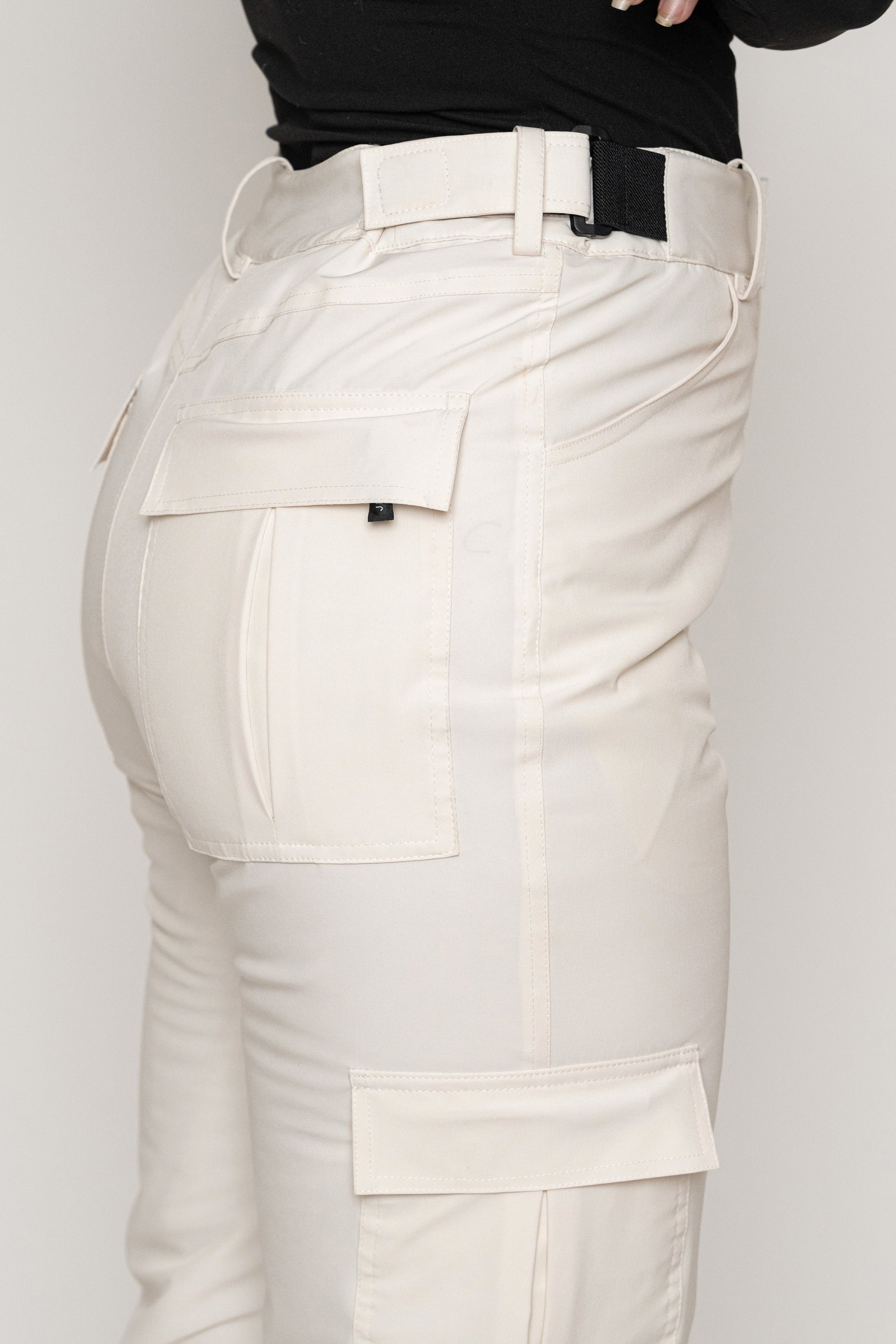 Ivory Snowfall Ski Pants JLUXLABEL