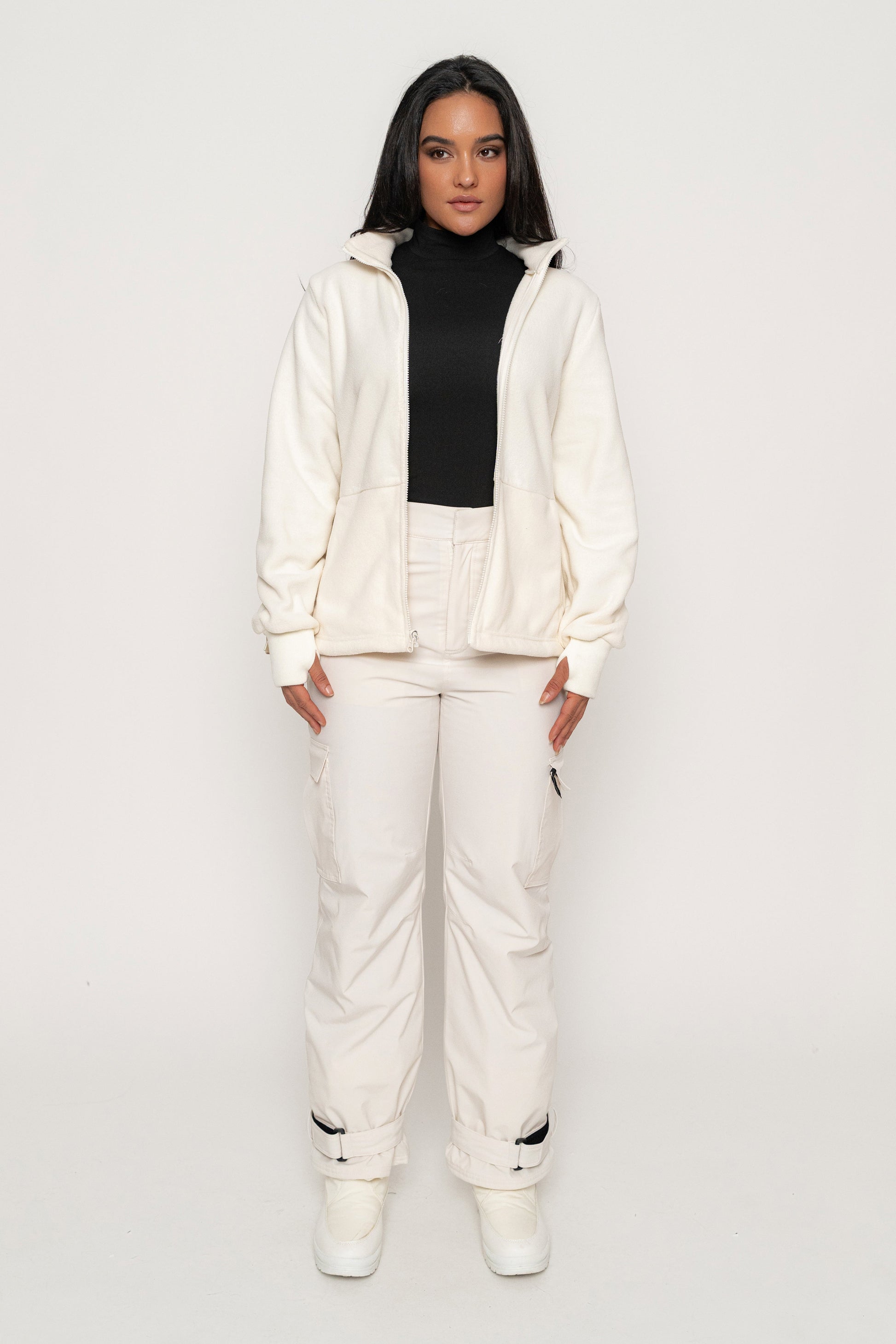 Black Turtleneck Long Sleeve Top JLUXLABEL