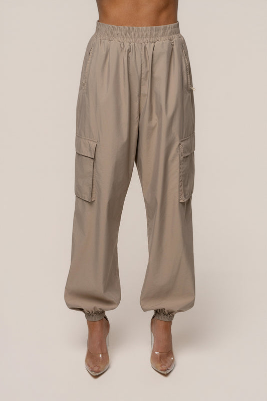 Beige Endure Jogger