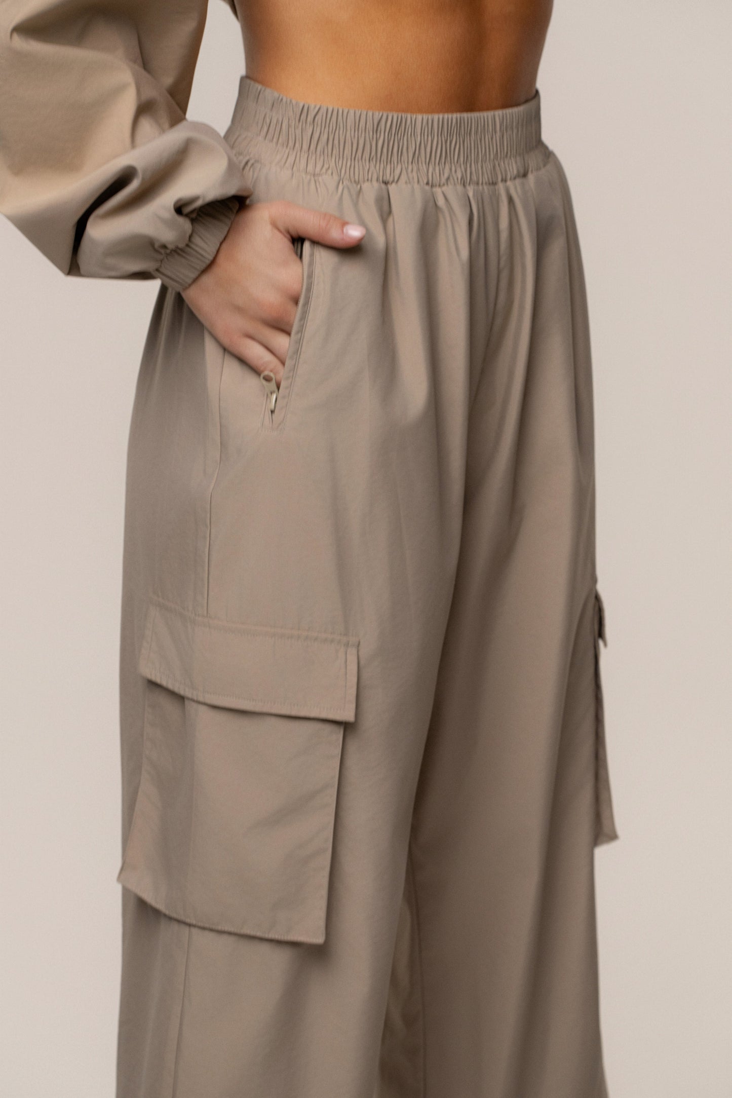 Beige Endure Jogger NEWFASHIONEDGE