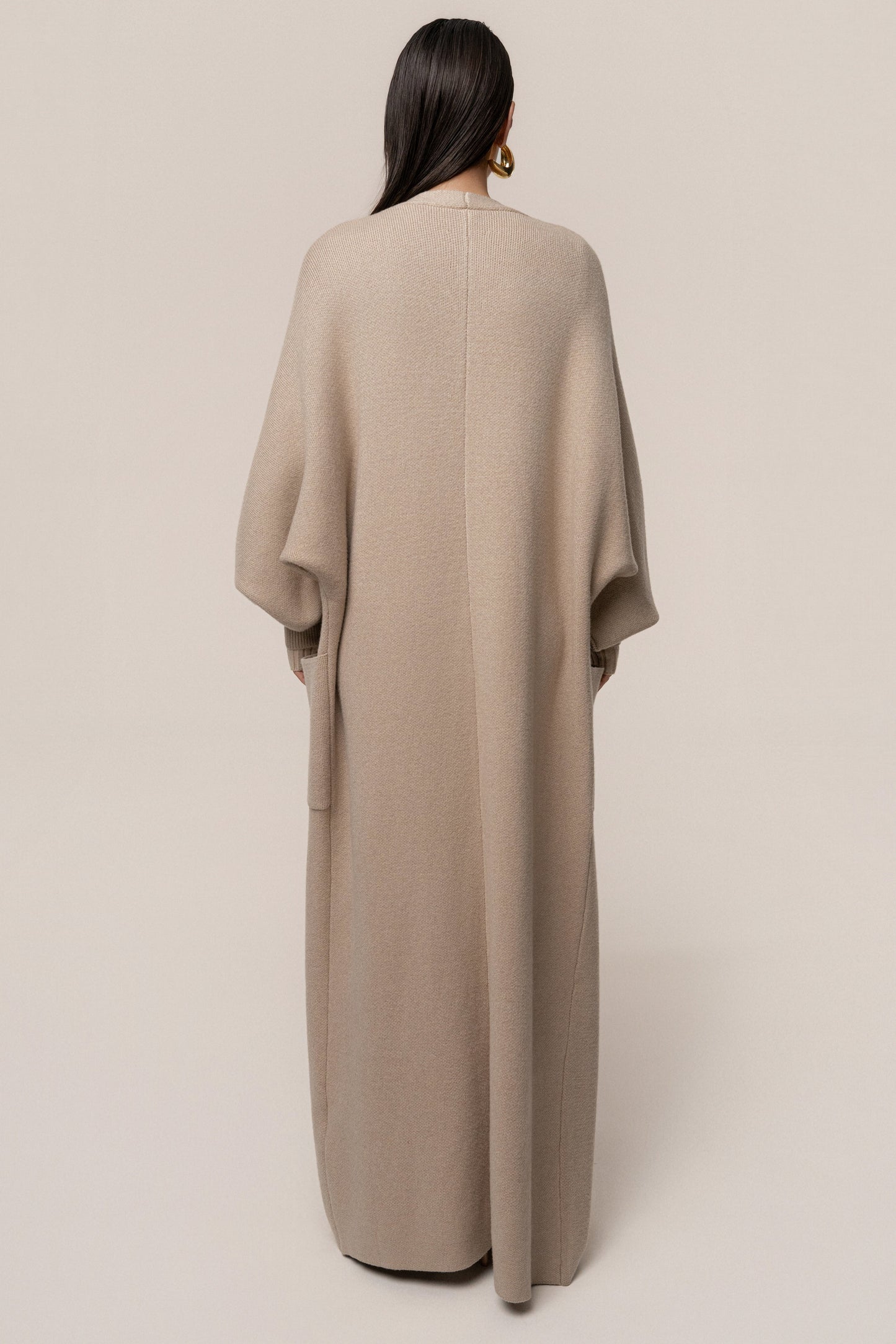 Beige Soft Embrace Cardigan JLUXLABEL